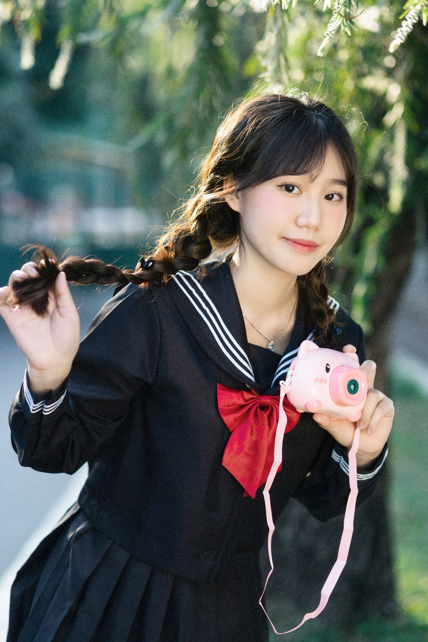 图片[3]-醒醒 – 《制服少女》[17P]-COS写真在线网