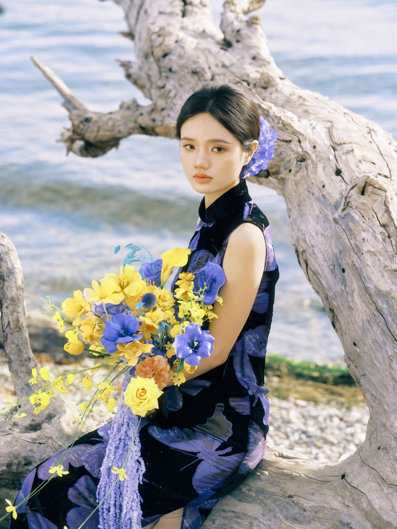 图片[5]-橘小桃 – 《蓝》[28P]-COS写真在线网