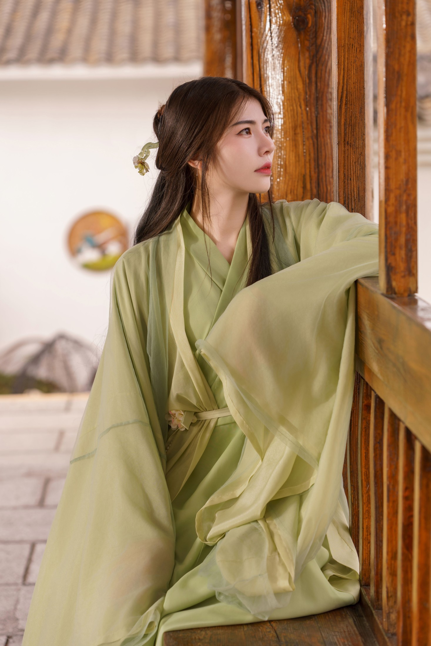 图片[5]-青葙女子 – 《绿衣幽梦：古韵风华集》[15P]-COS写真在线网