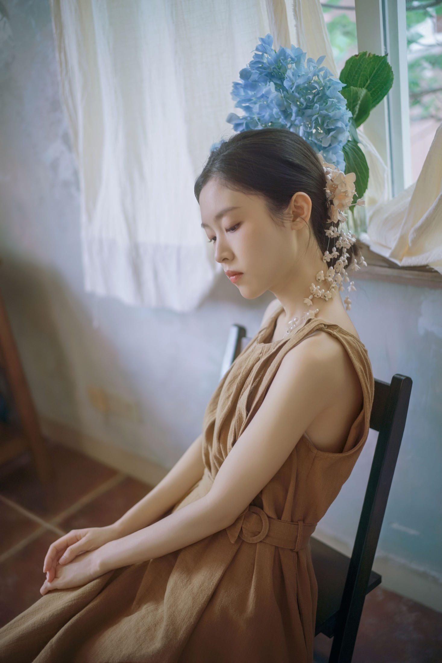 图片[6]-一只柚子 – 《时光诗画：花影少女时光》[47P]-COS写真在线网