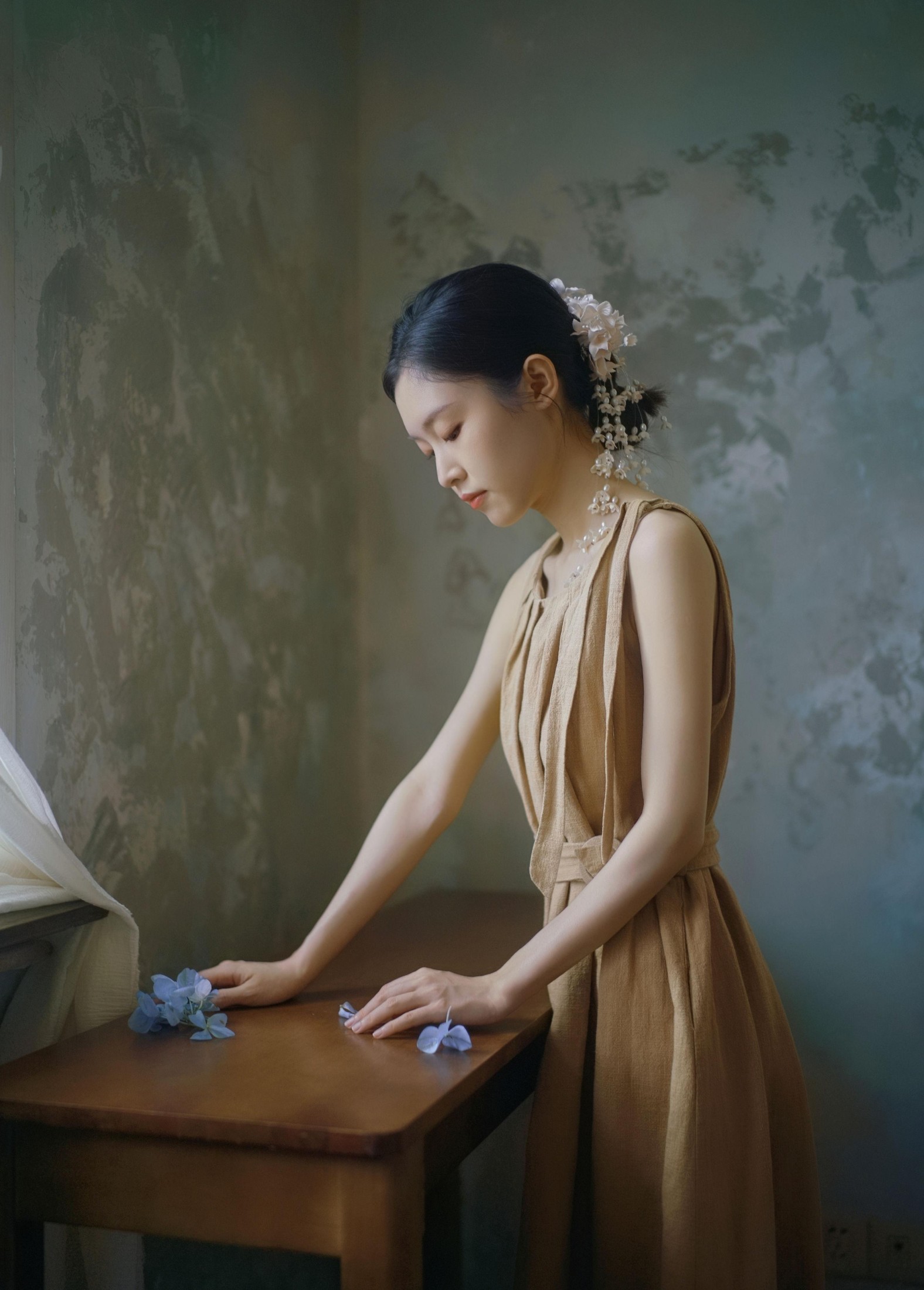 图片[2]-一只柚子 – 《时光诗画：花影少女时光》[47P]-COS写真在线网