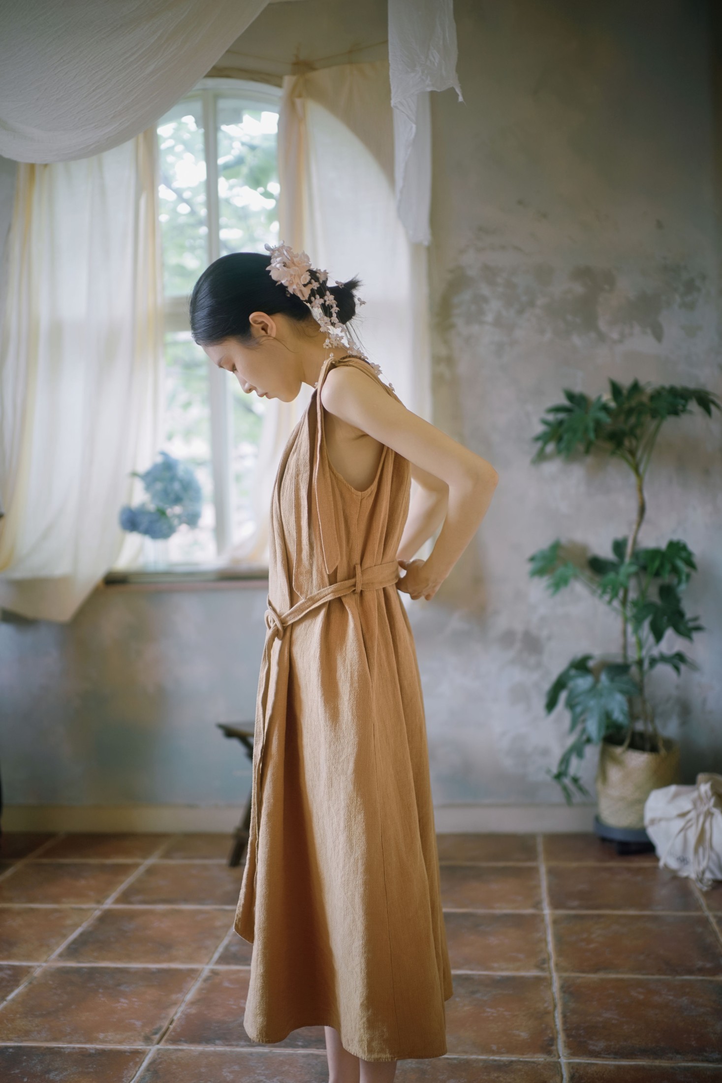 图片[3]-一只柚子 – 《时光诗画：花影少女时光》[47P]-COS写真在线网