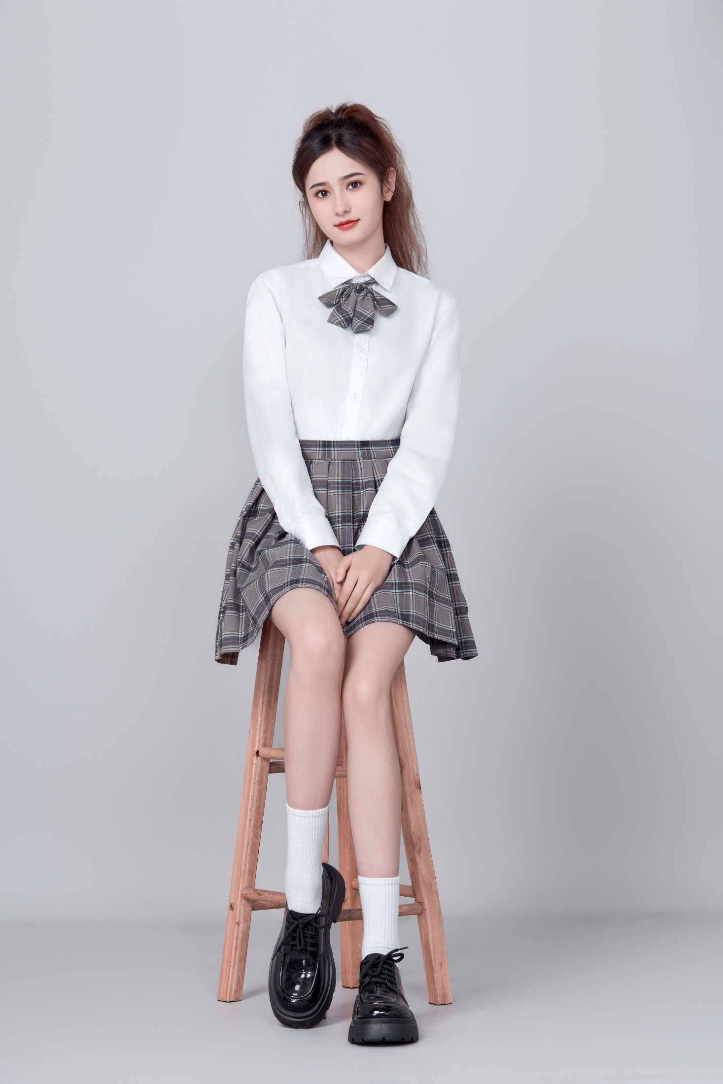 图片[5]-坎杜克 – 《白衫格裙：少女活力映像》[14P]-COS写真在线网