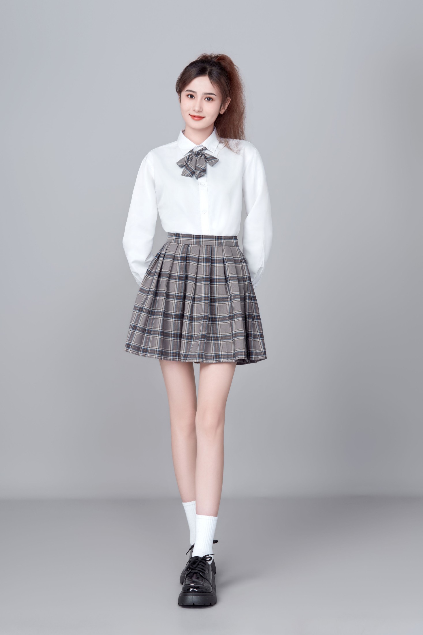 图片[2]-坎杜克 – 《白衫格裙：少女活力映像》[14P]-COS写真在线网