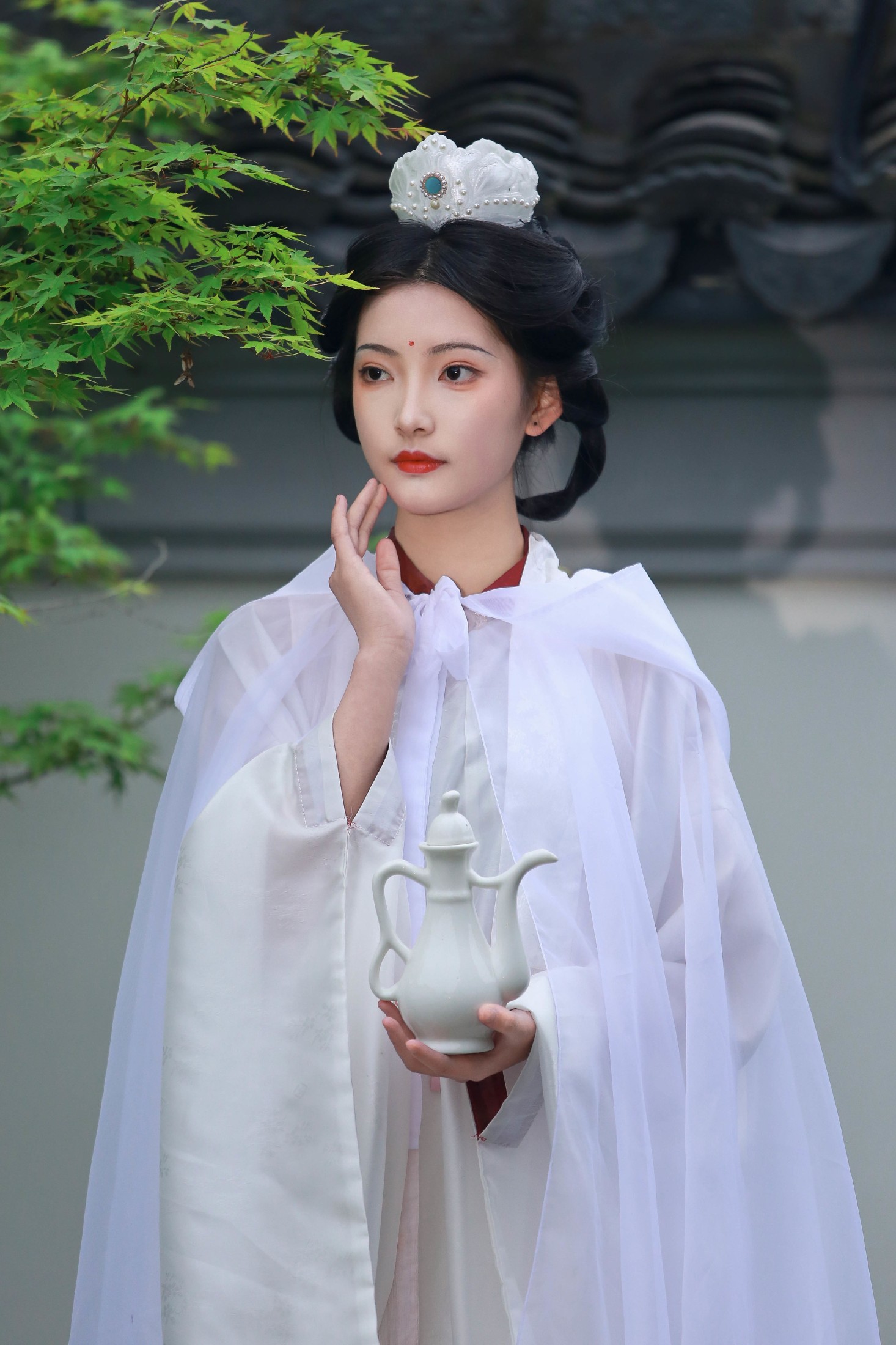 图片[5]-南瓜粥 – 《木绣球下的神女》[15P]-COS写真在线网