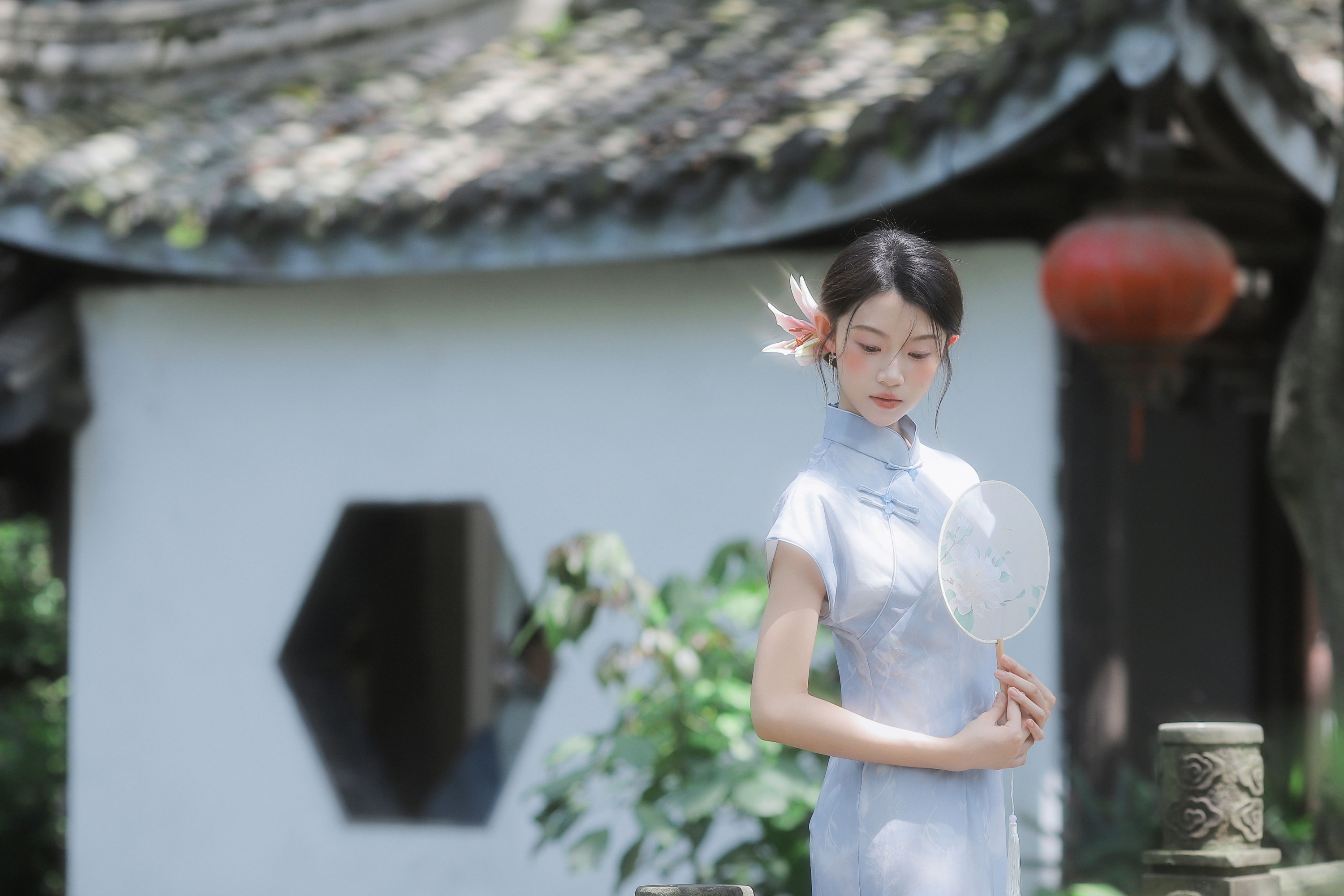图片[3]-铜萱柒 – 《她是一朵清丽的百合花》[37P]-COS写真在线网