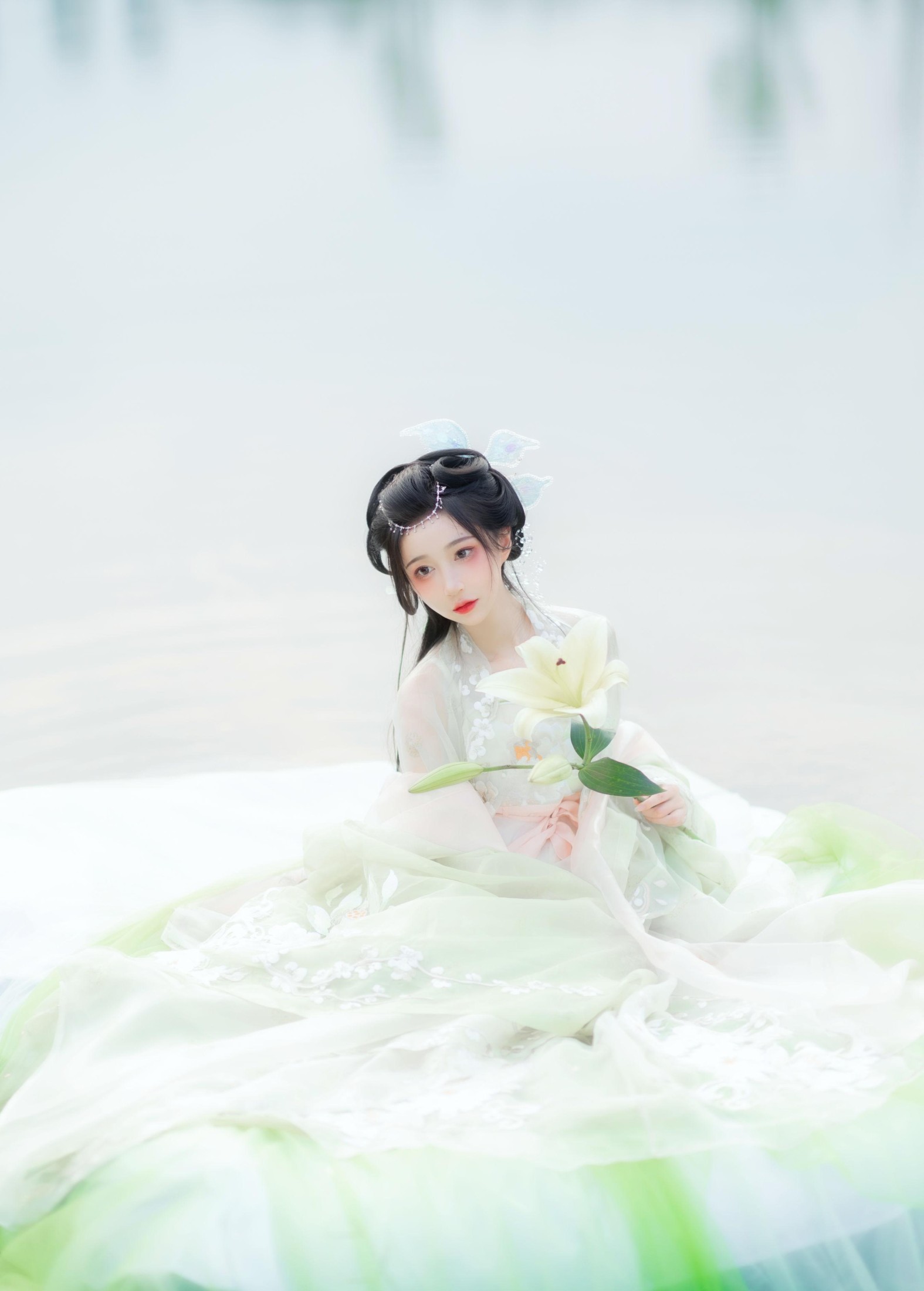 图片[2]-绮罗生的小苏苏 – 《绿梅》[29P]-COS写真在线网