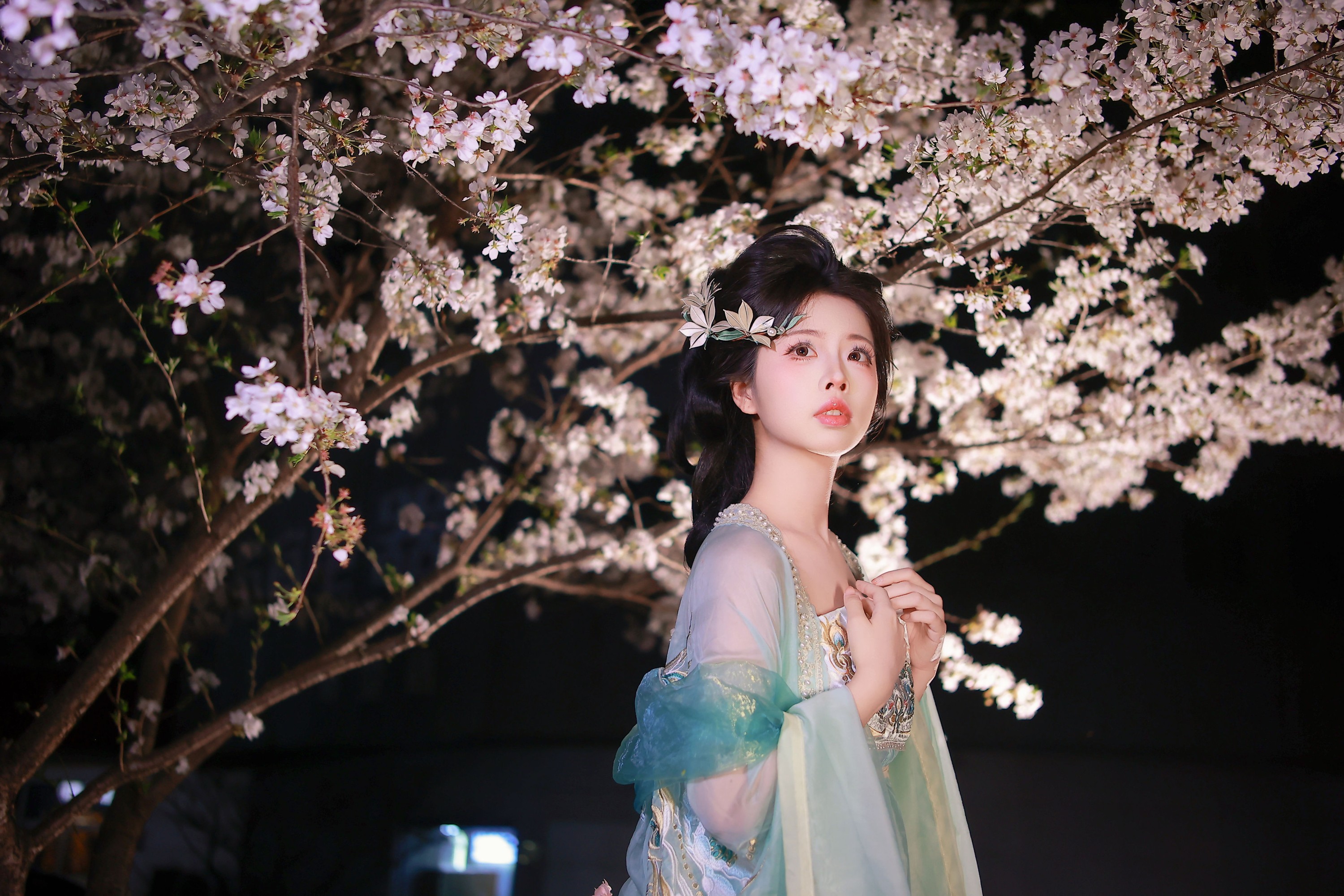 图片[4]-肥肥 – 《樱花与少女》[15P]-COS写真在线网