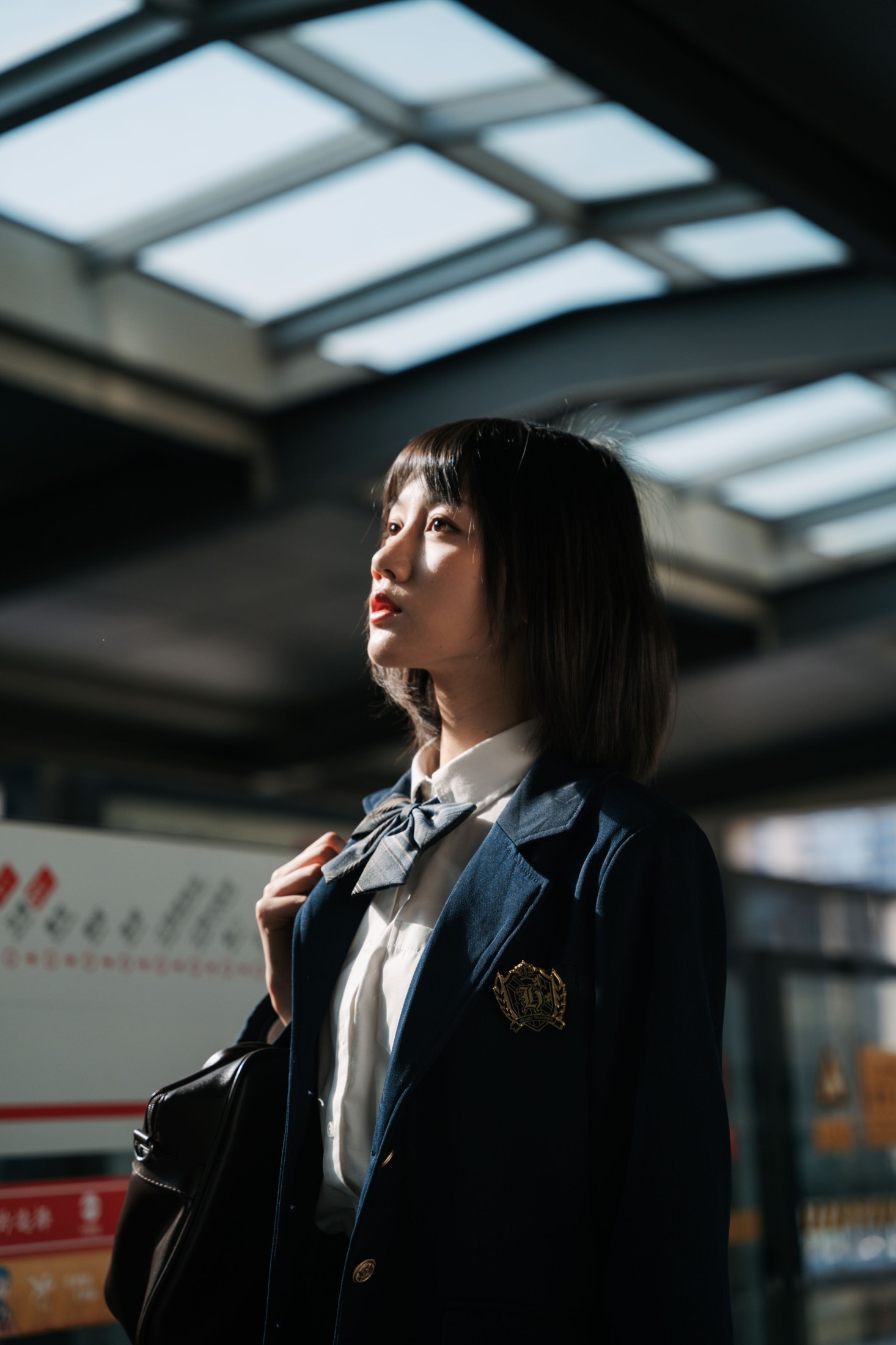 图片[4]-七七 – 《电影感日系地铁人像》[23P]-COS写真在线网