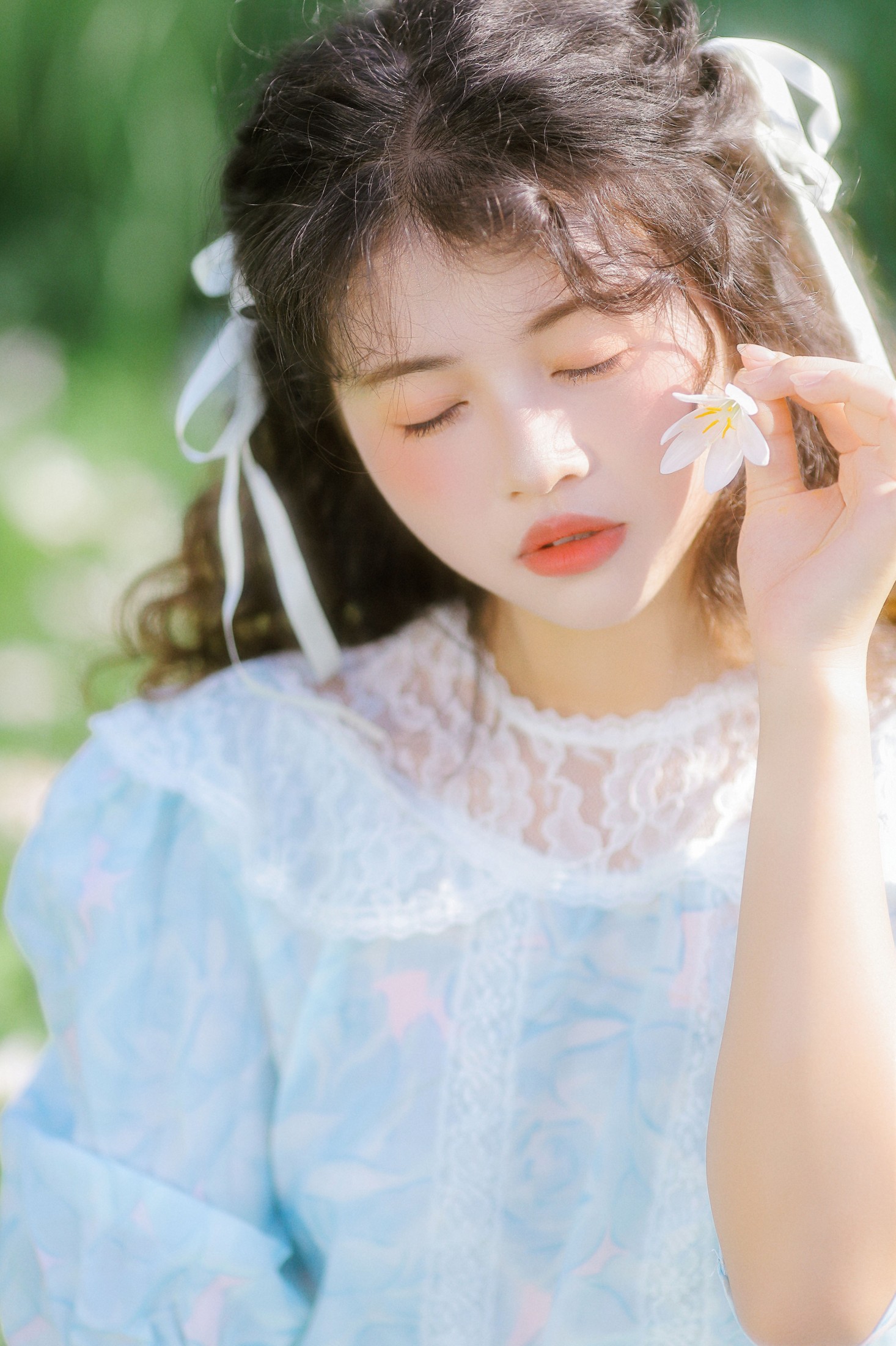 图片[4]-土土小糖 – 《法式绿野絮语》[27P]-COS写真在线网