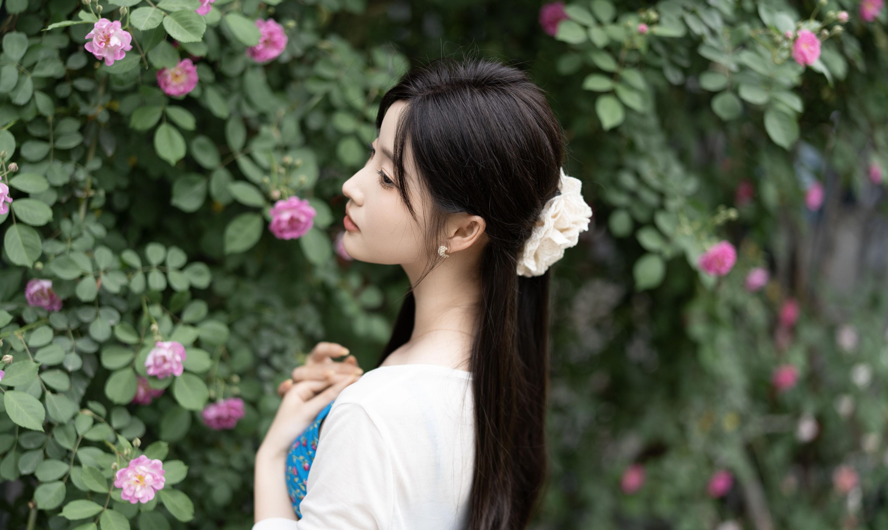 图片[2]-栀栀雯 – 《蔷薇春色》[36P]-COS写真在线网