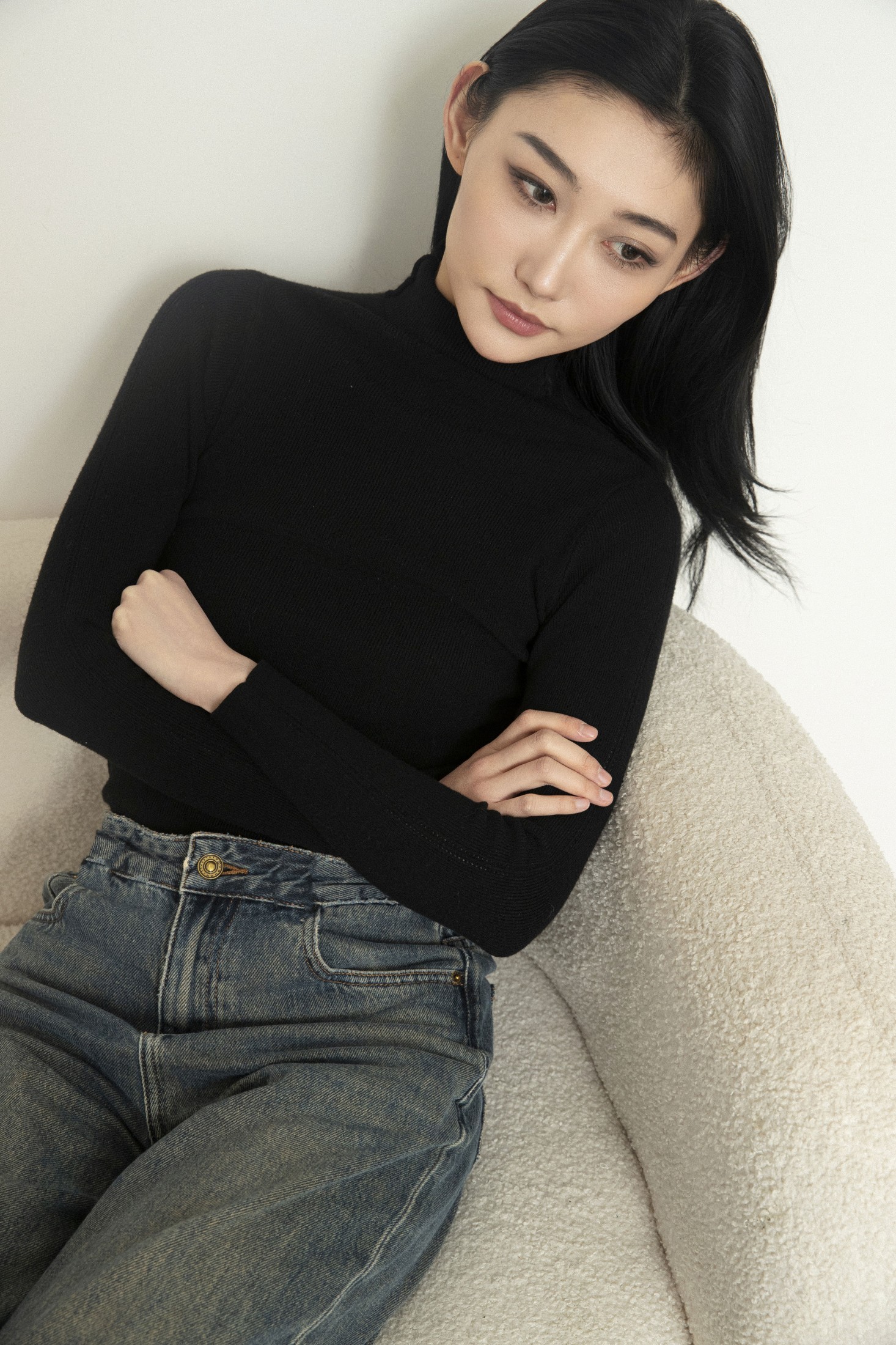 图片[6]-PENG – 《黑色毛衣》[24P]-COS写真在线网