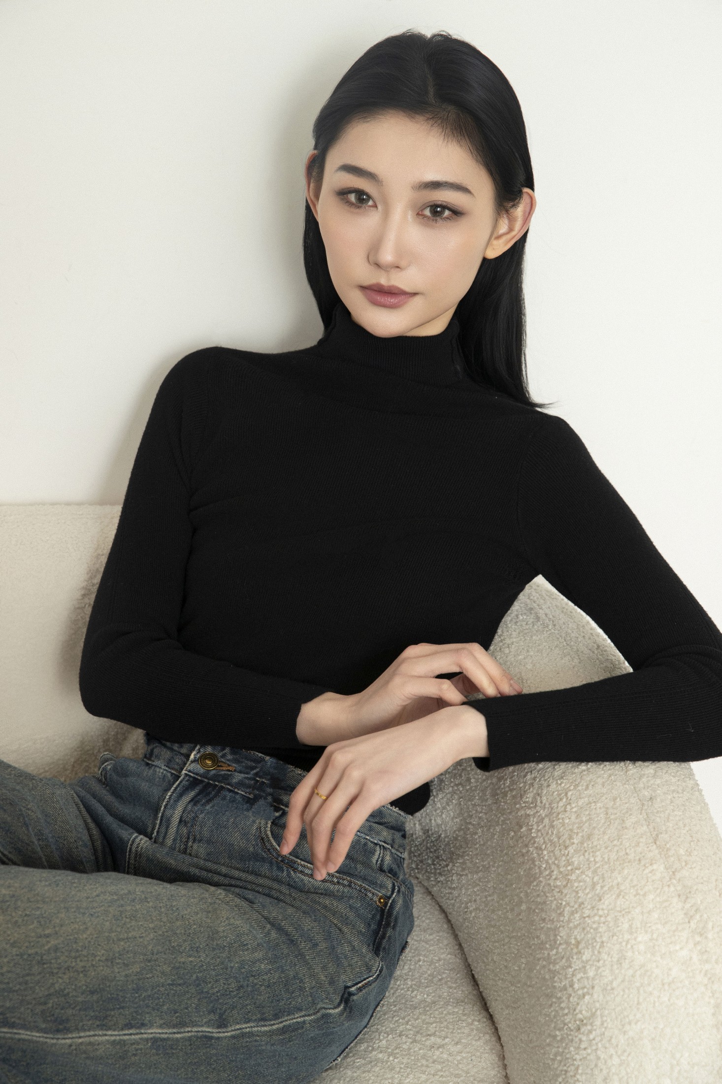 图片[3]-PENG – 《黑色毛衣》[24P]-COS写真在线网