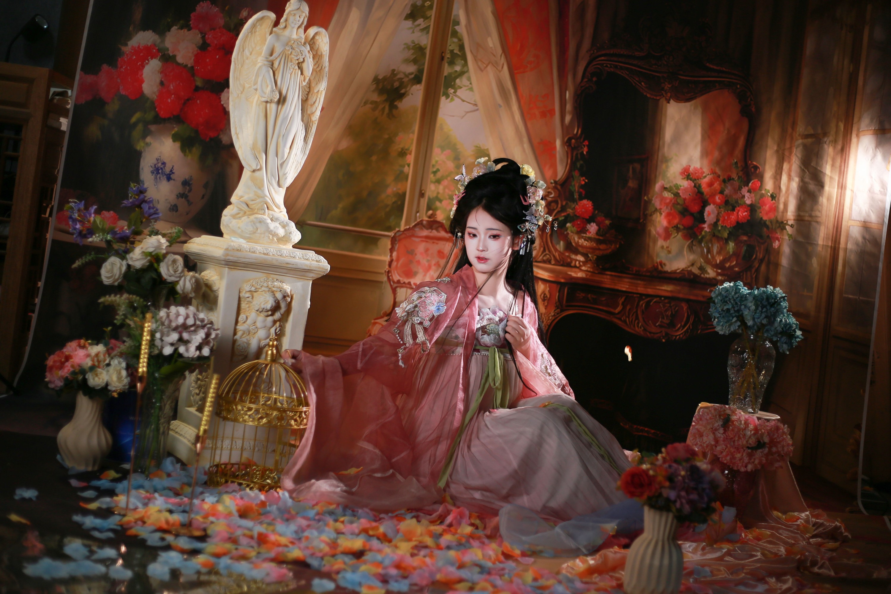 图片[4]-肥牛 – 《油画少女》[15P]-COS写真在线网