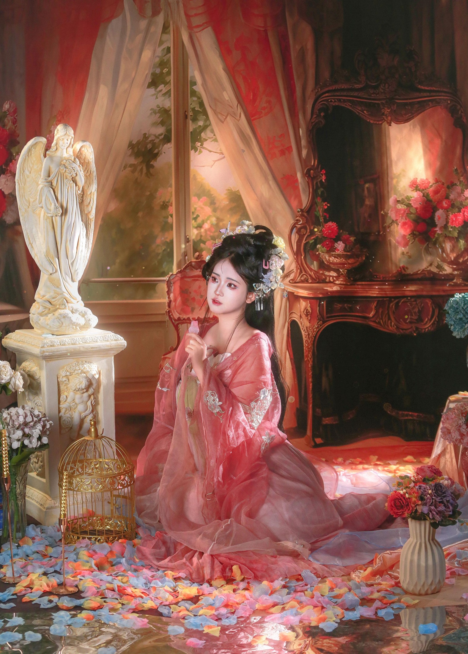 图片[2]-肥牛 – 《油画少女》[15P]-COS写真在线网
