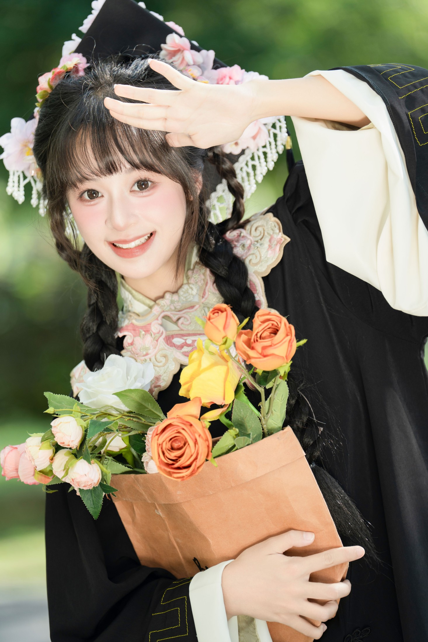 图片[5]-夏芋小年 – 《簪花学士服》[27P]-COS写真在线网