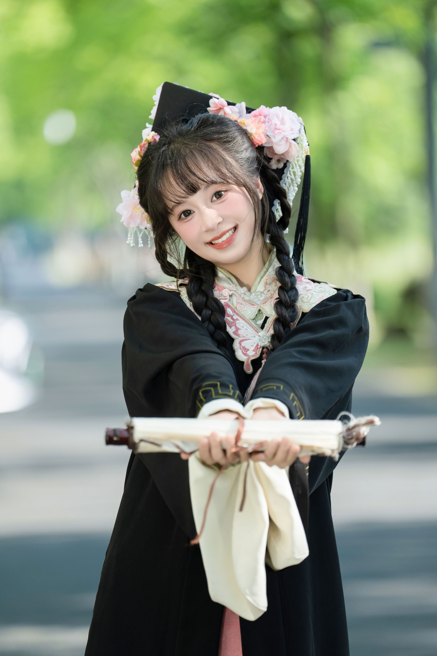 图片[2]-夏芋小年 – 《簪花学士服》[27P]-COS写真在线网