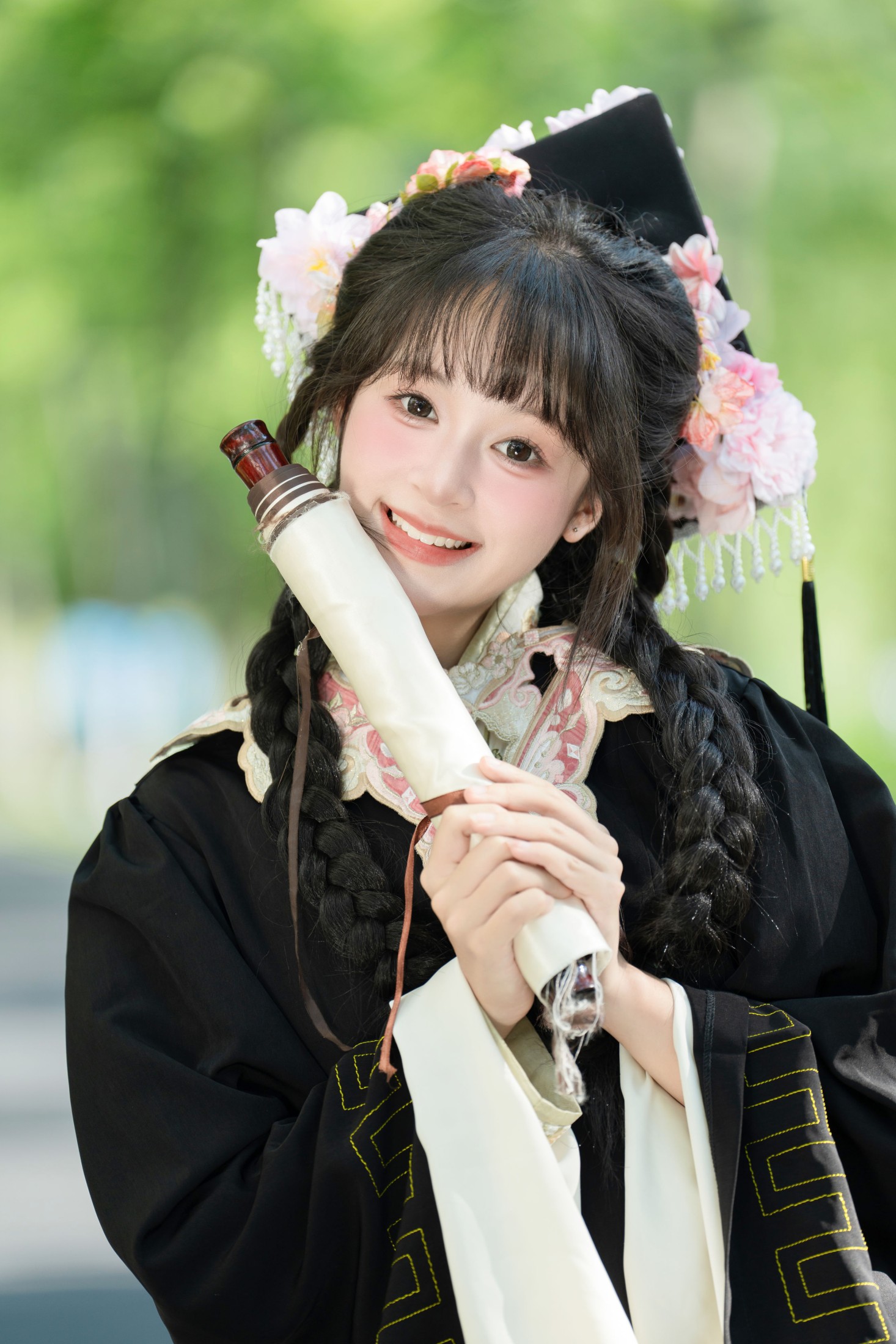 图片[4]-夏芋小年 – 《簪花学士服》[27P]-COS写真在线网