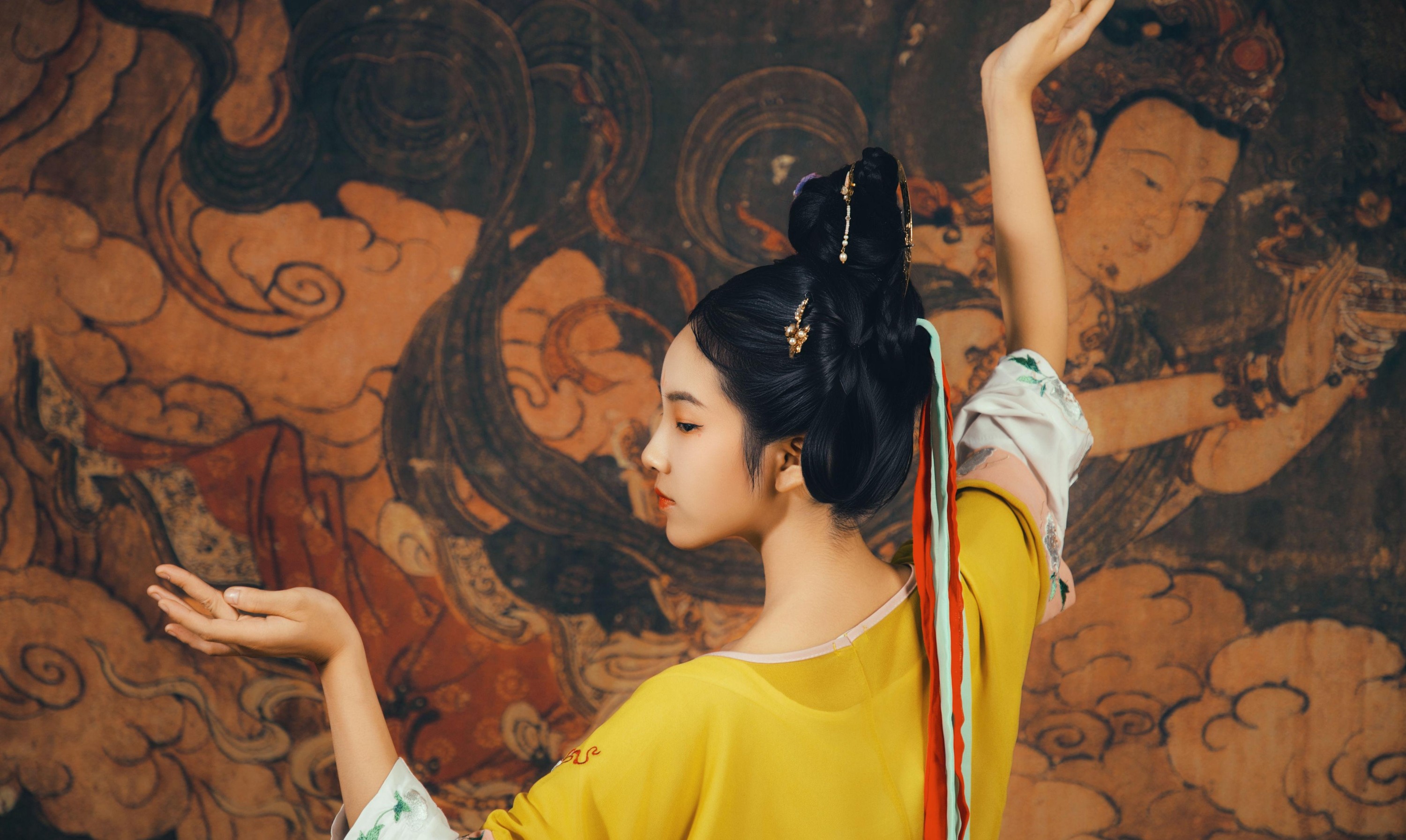 图片[2]-简小橙 – 《敦煌少女》[16P]-COS写真在线网