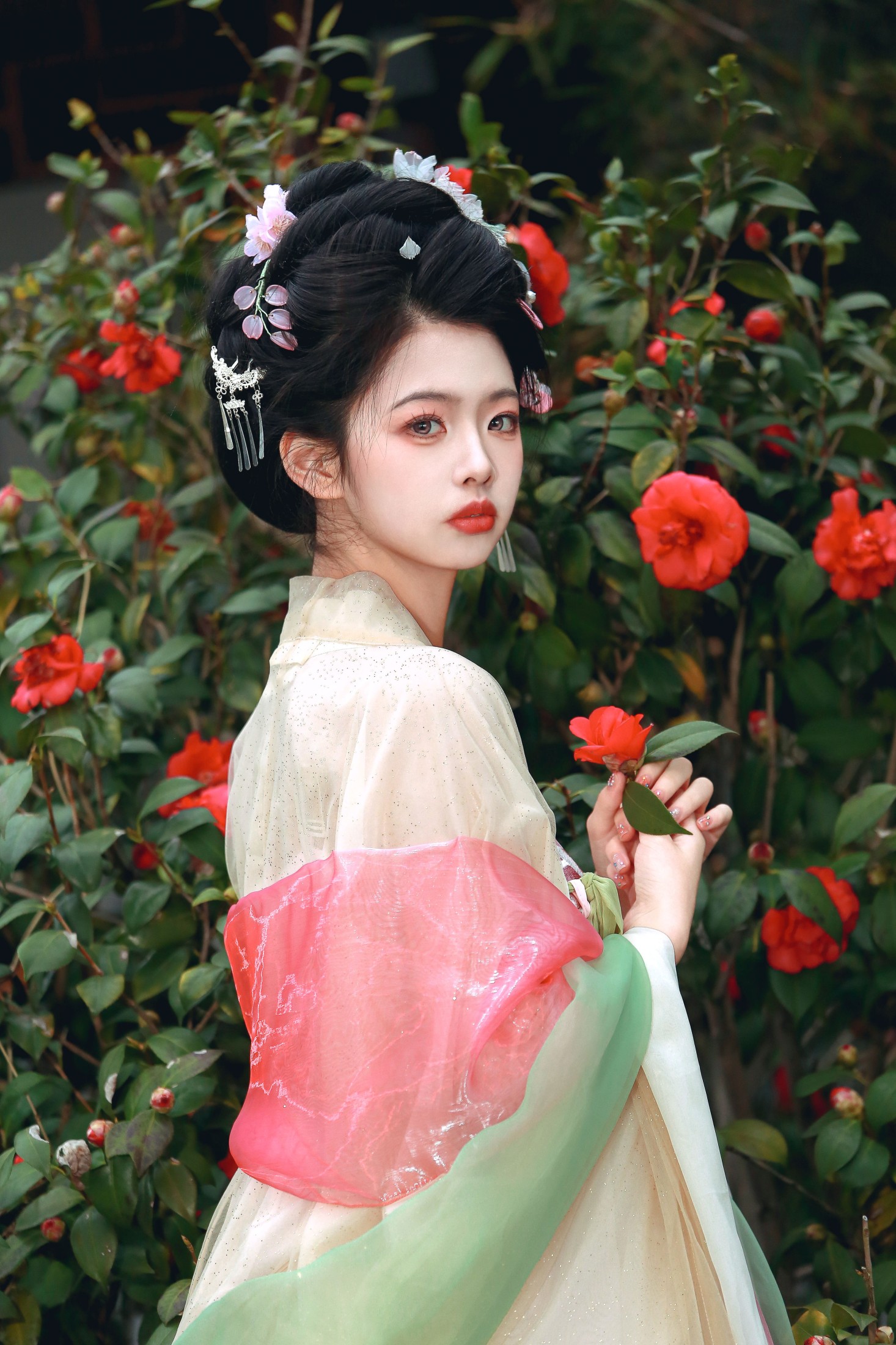 图片[5]-肥肥 – 《山茶花神》[13P]-COS写真在线网