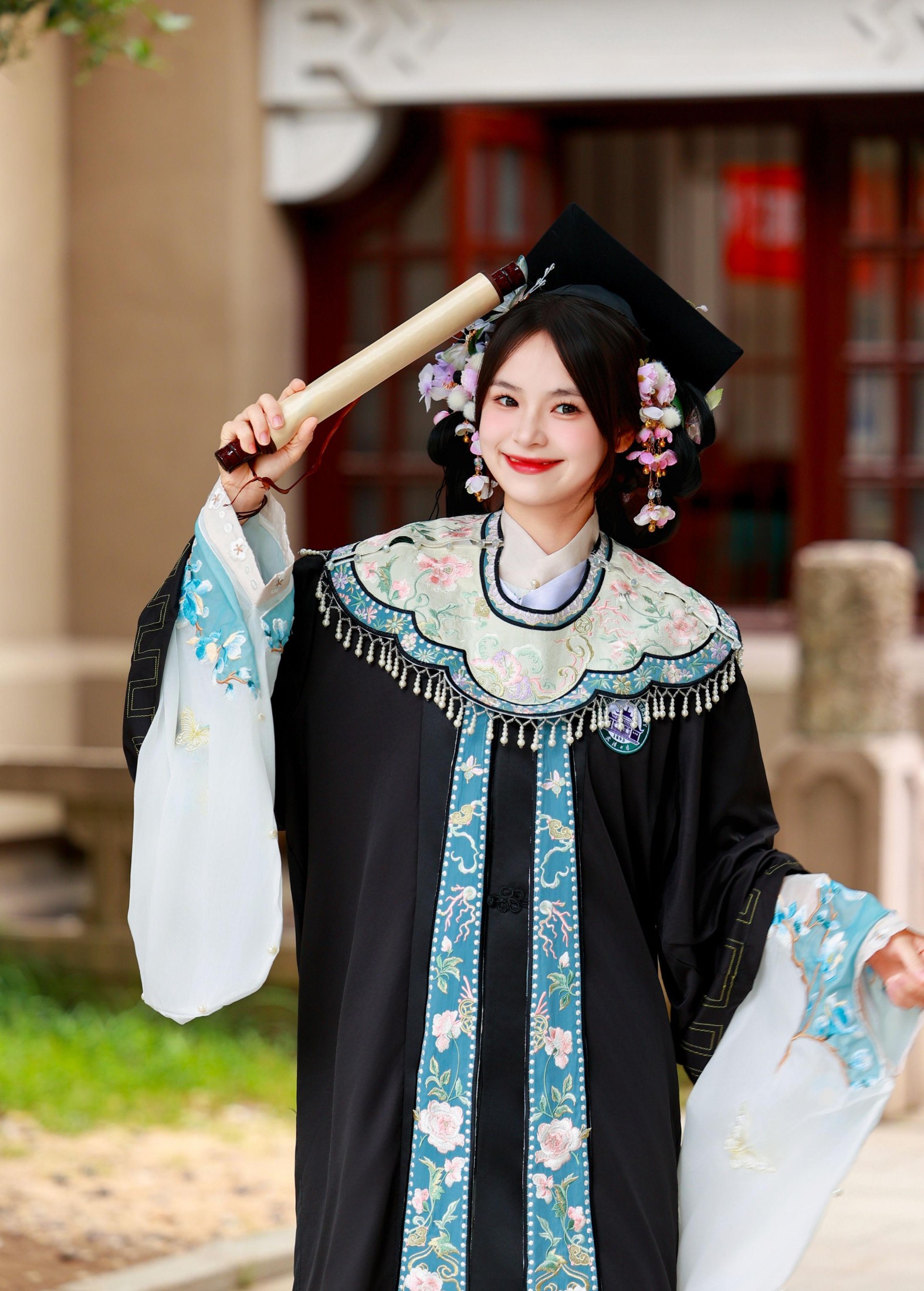 图片[2]-迟迟晴雨表 – 《毕业啦》[21P]-COS写真在线网
