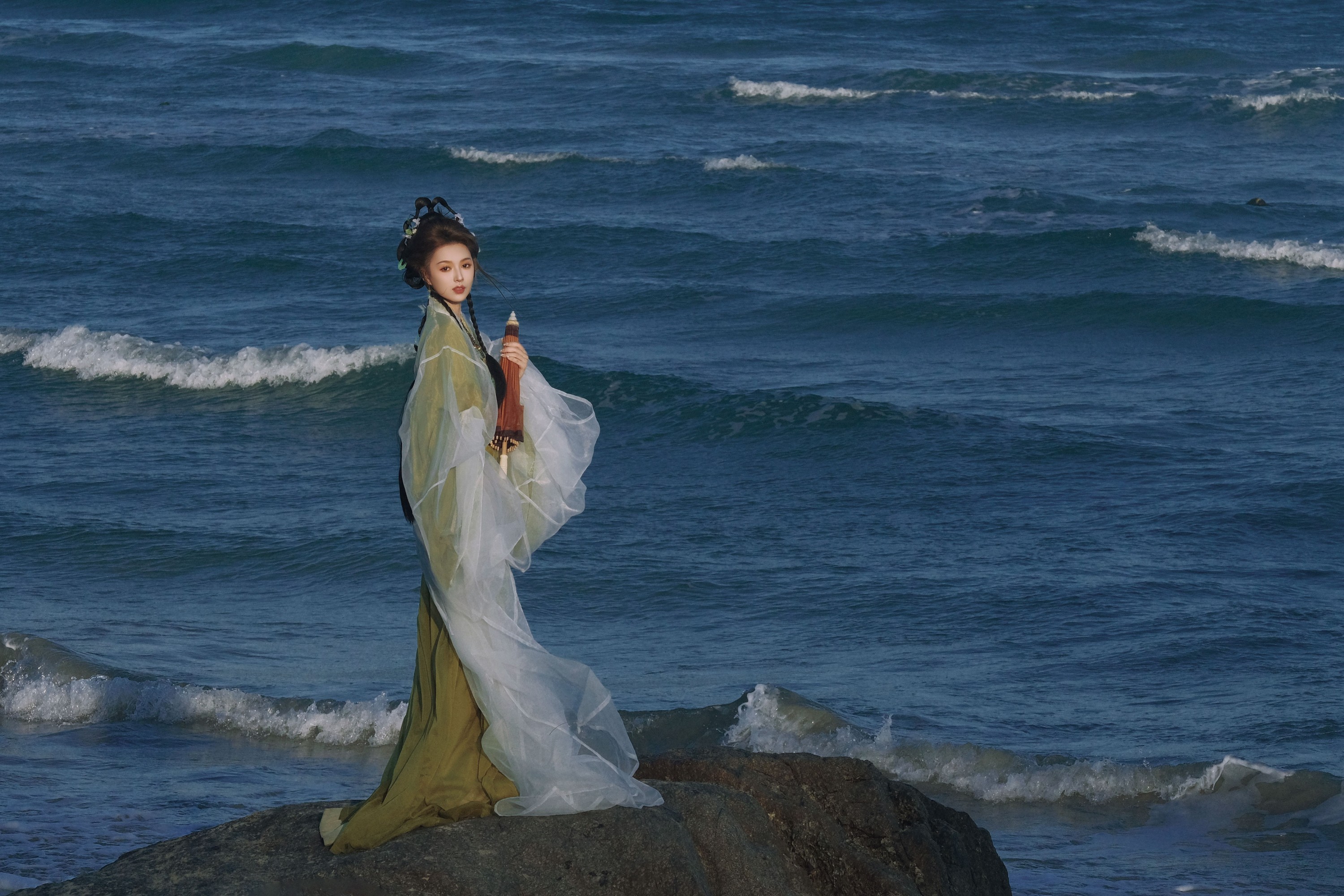 图片[6]-田田 – 《浮光绿影》[20P]-COS写真在线网