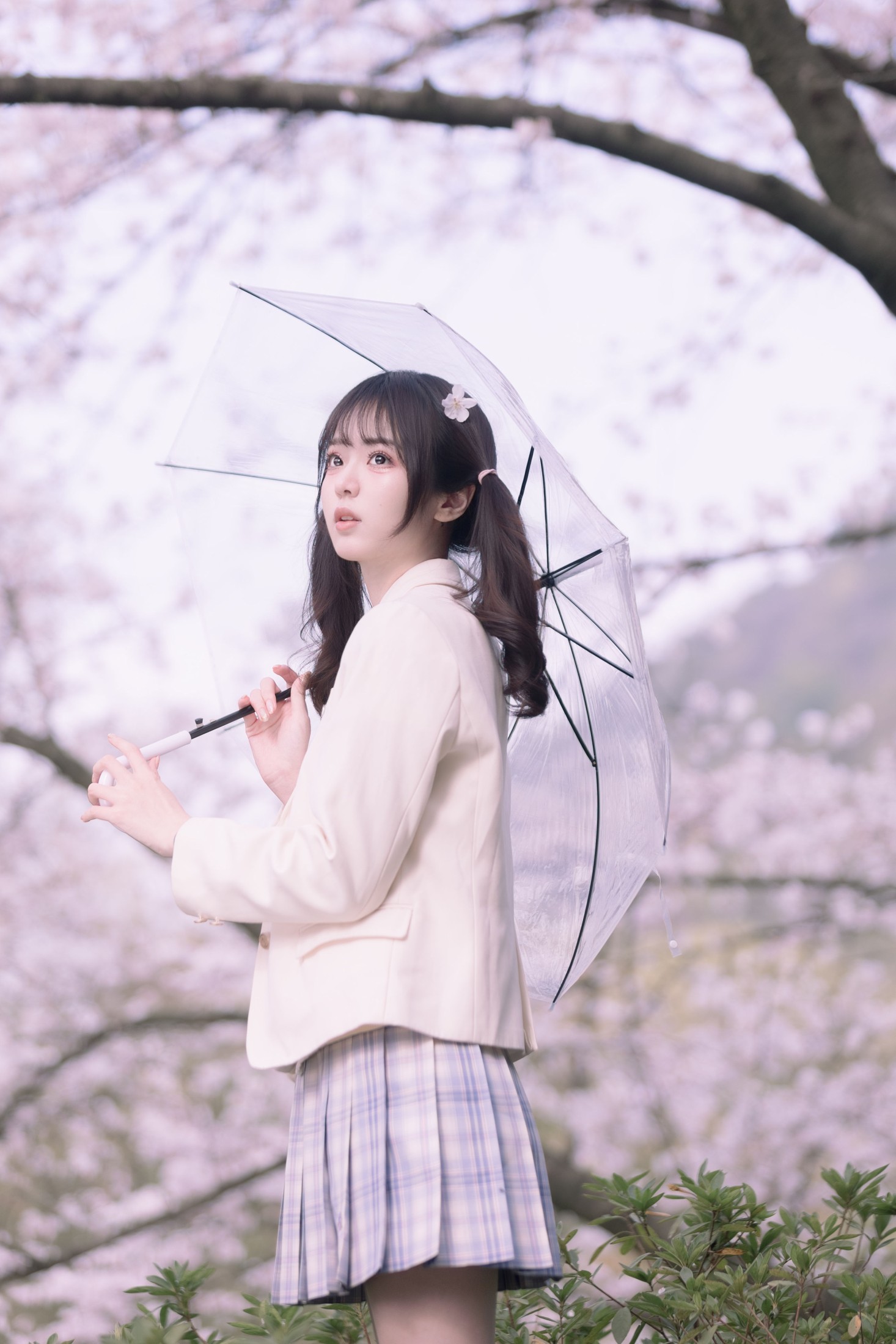 图片[5]-刺青师豆芽 – 《樱花树下的少女》[24P]-COS写真在线网