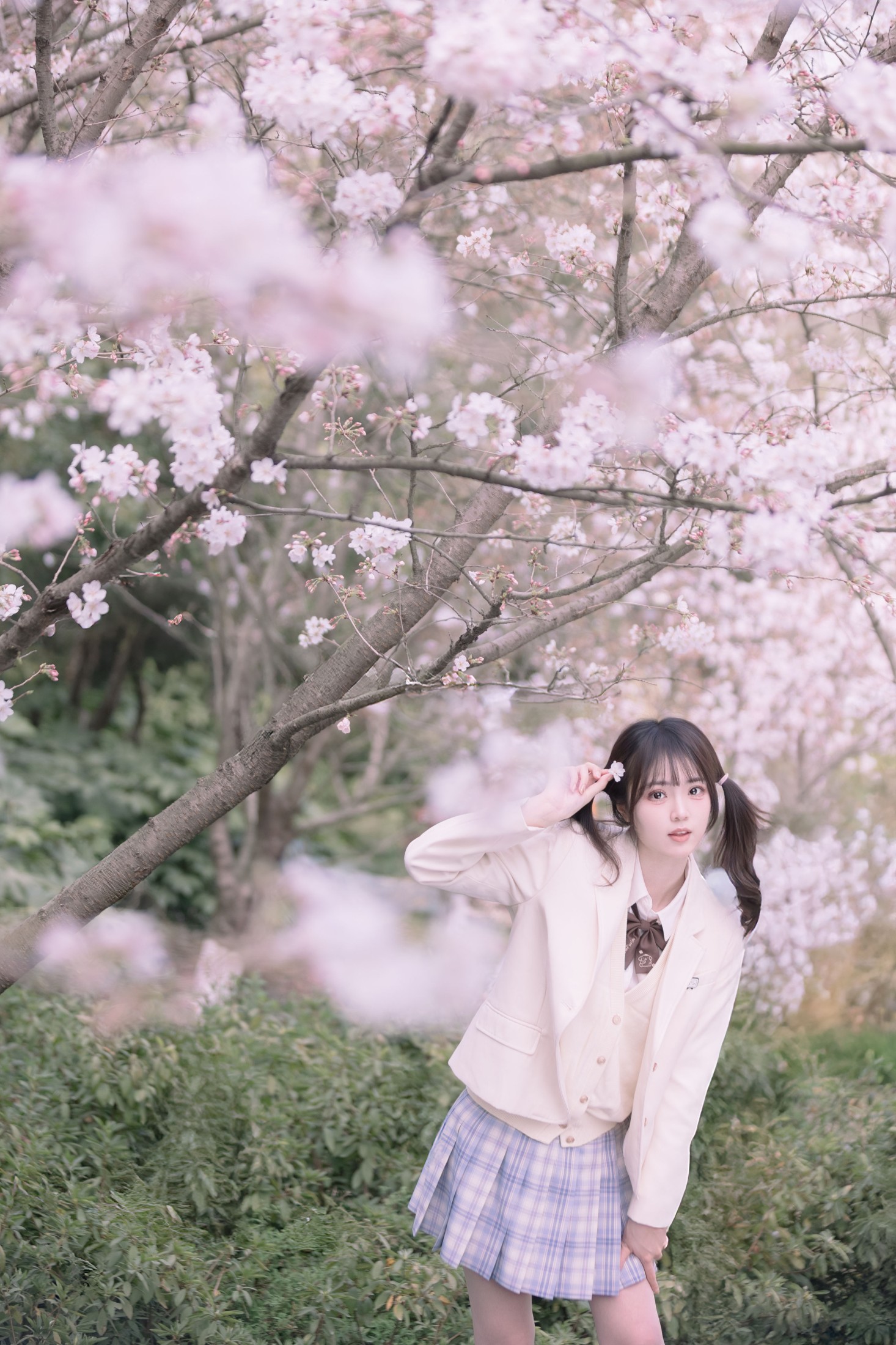 图片[4]-刺青师豆芽 – 《樱花树下的少女》[24P]-COS写真在线网
