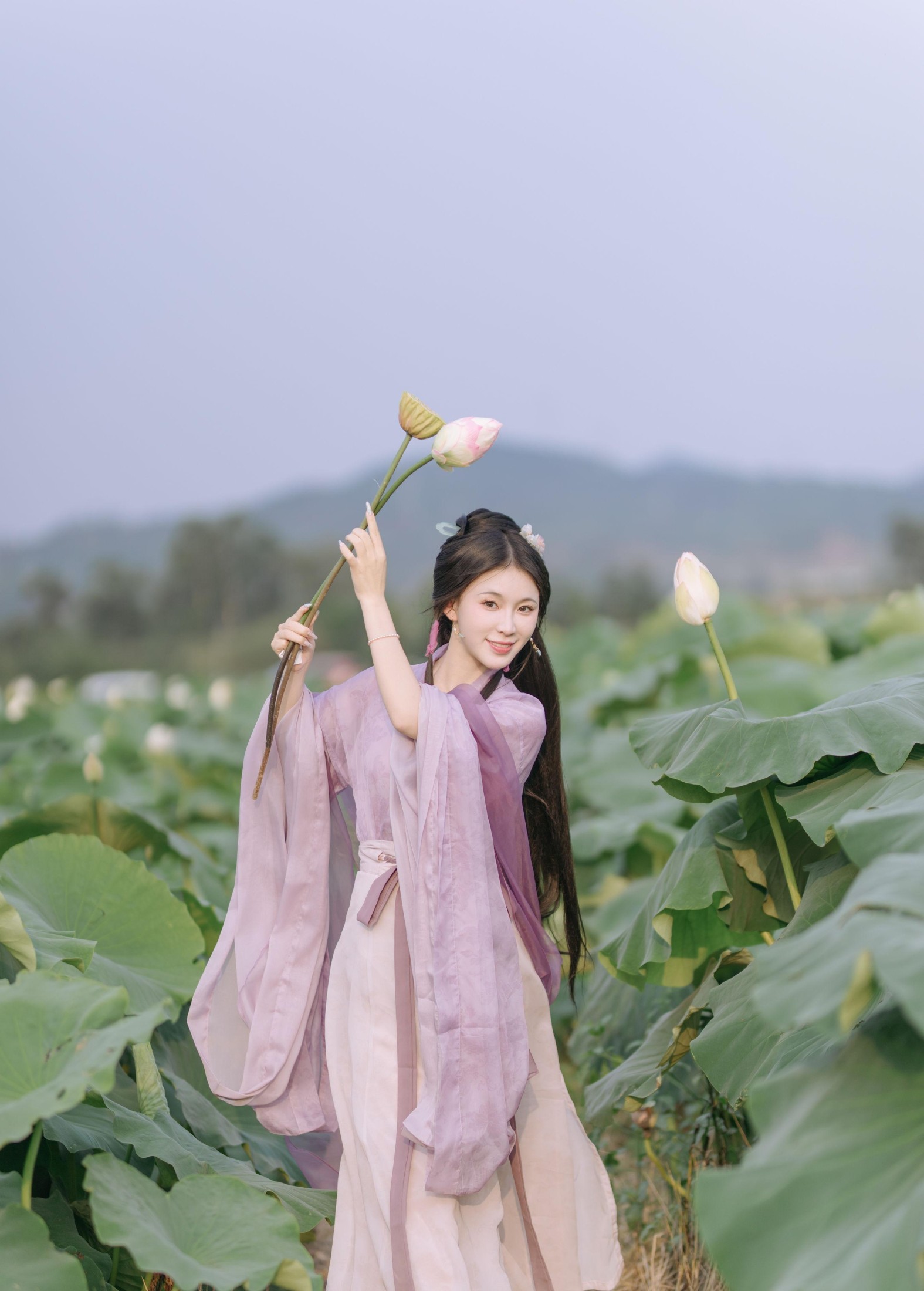 图片[2]-许尽欢～ – 《荷叶连田田》[17P]-COS写真在线网