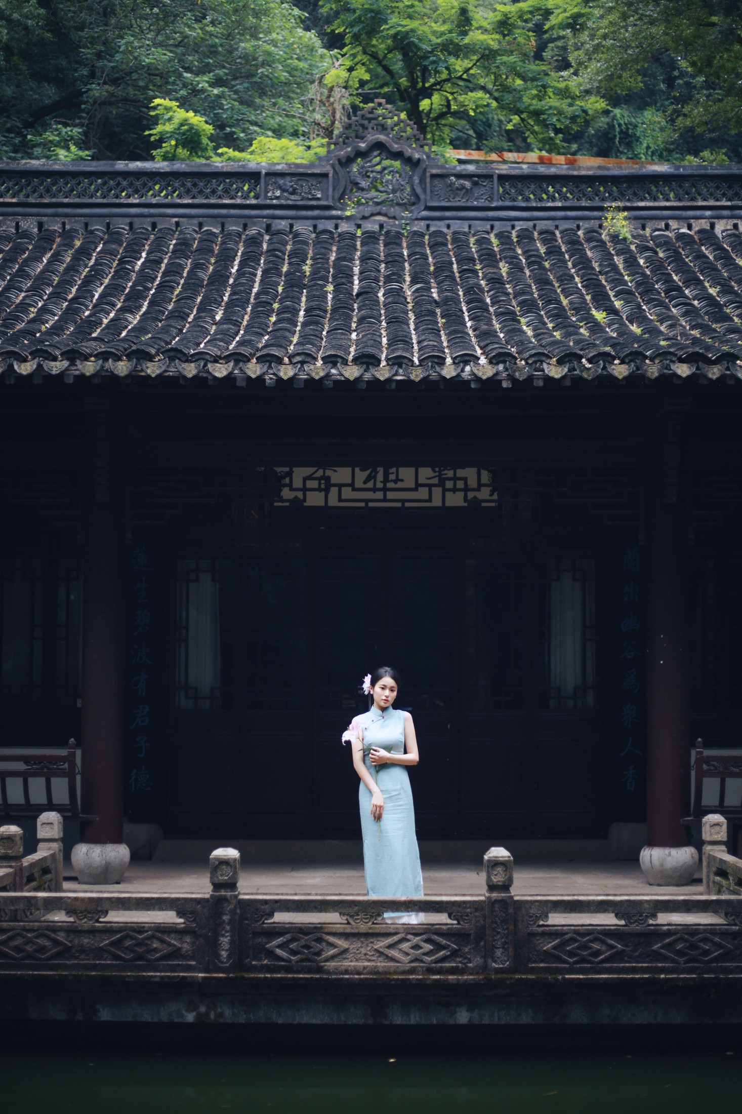 图片[6]-小蓝 – 《越王台旗袍新中式》[31P]-COS写真在线网