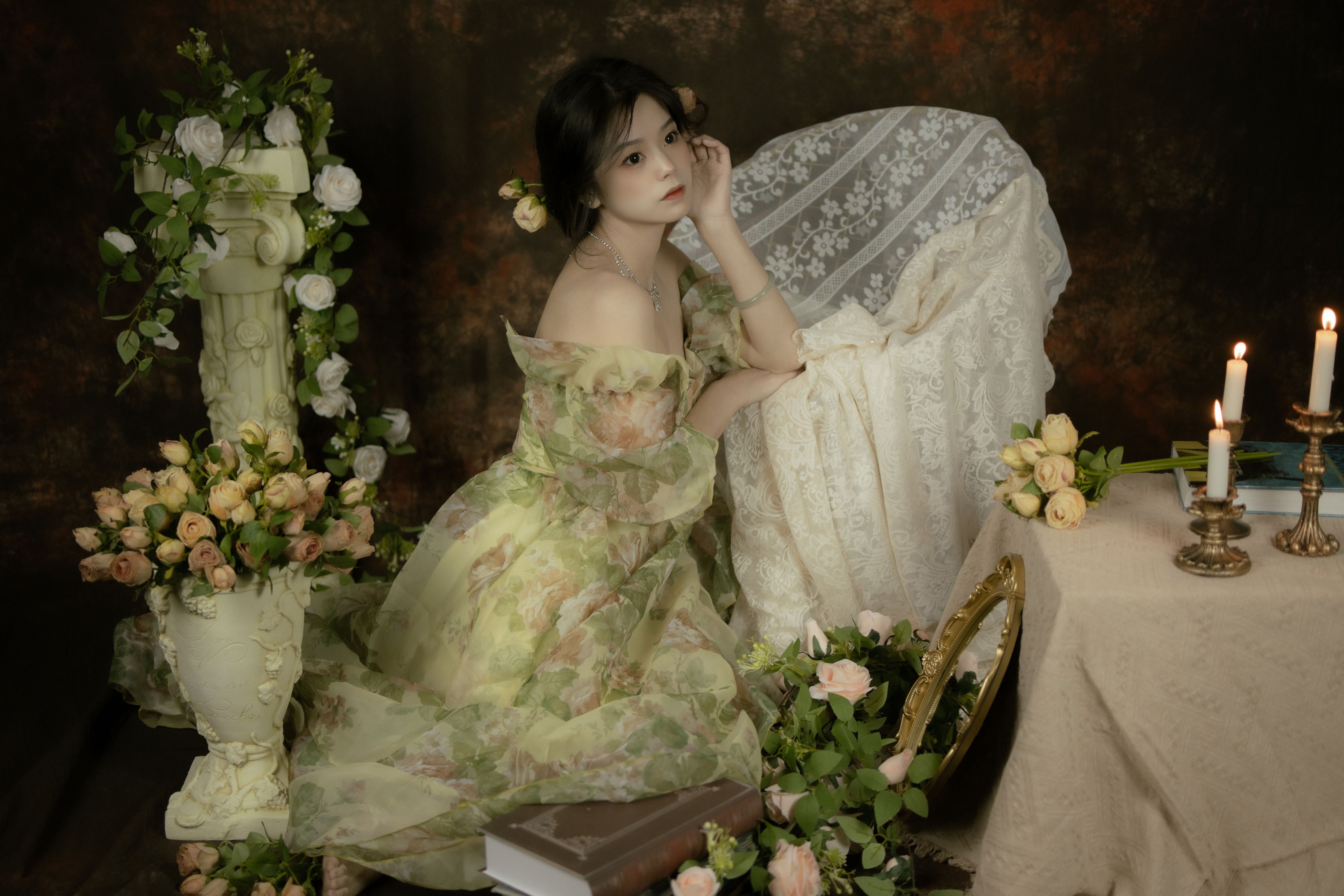 图片[6]-焱 – 《画中花》[47P]-COS写真在线网