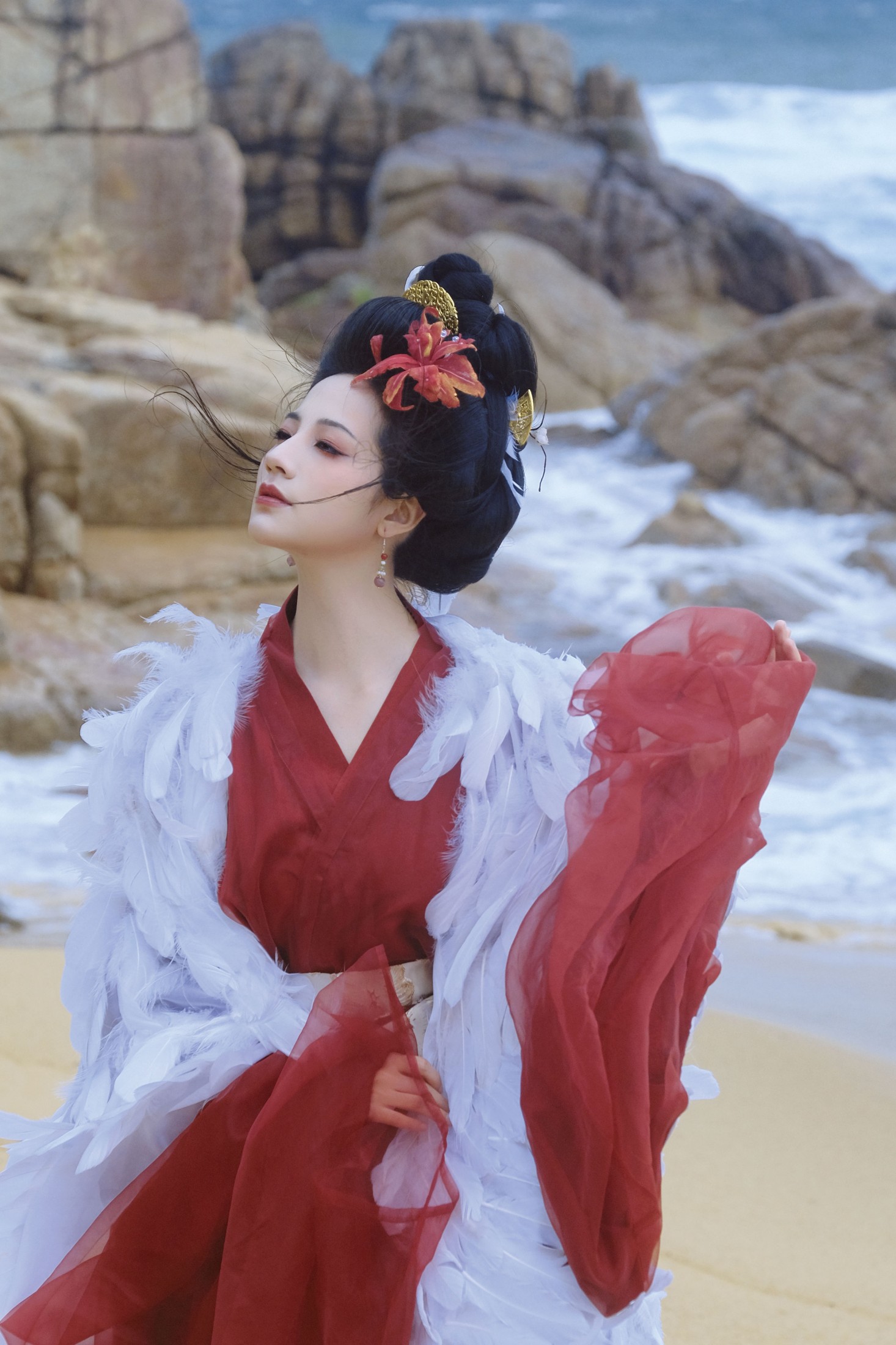 图片[2]-琼崽爱吃四季豆 – 《玄鸟》[28P]-COS写真在线网