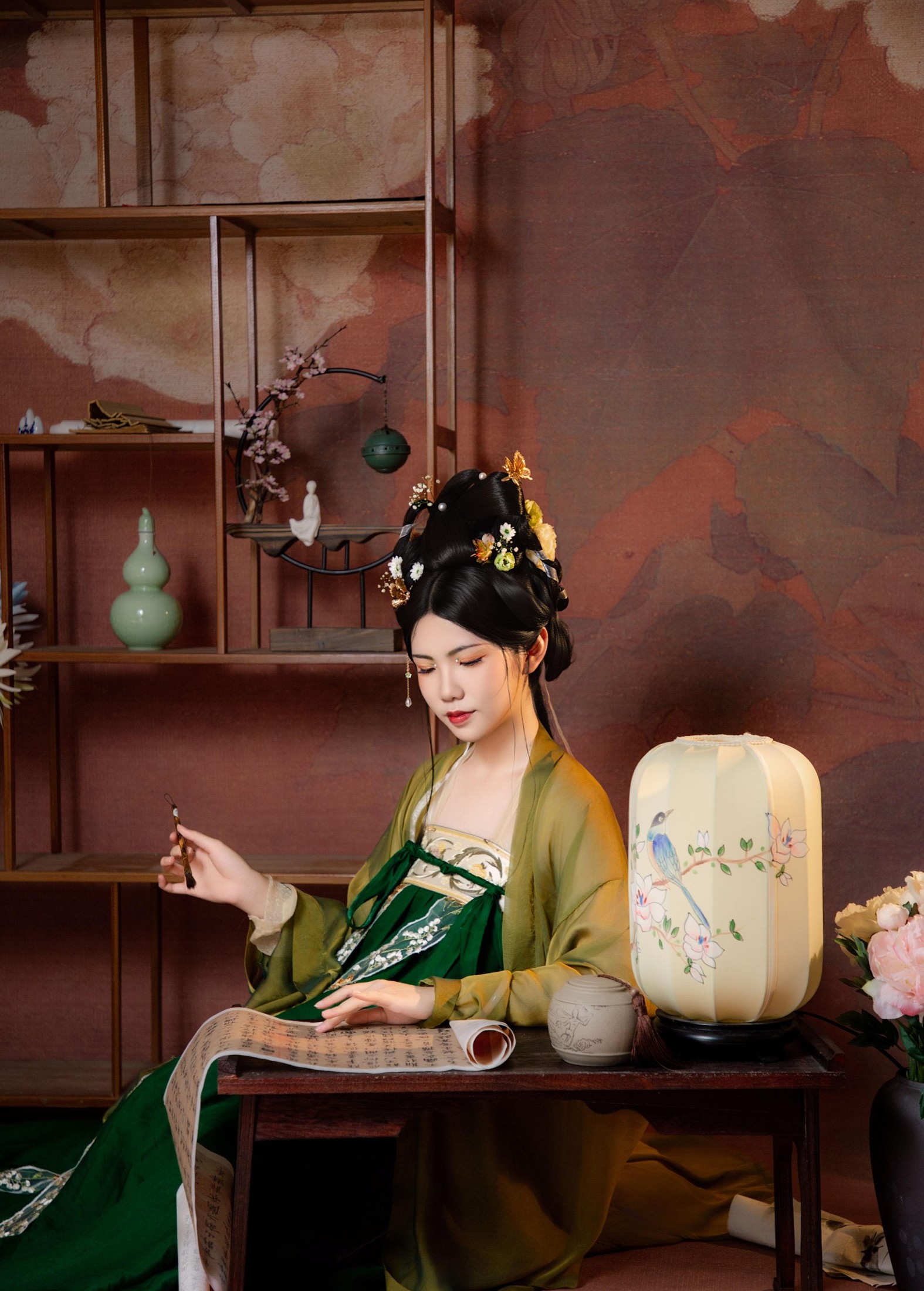 图片[2]-胖头鱼 – 《梧桐深院锁清秋》[17P]-COS写真在线网