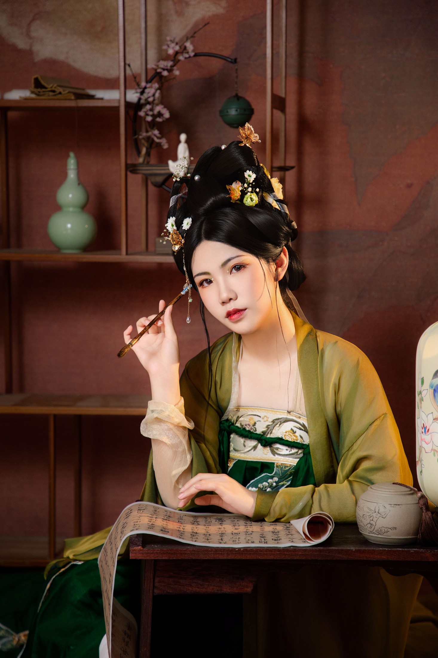 图片[6]-胖头鱼 – 《梧桐深院锁清秋》[17P]-COS写真在线网