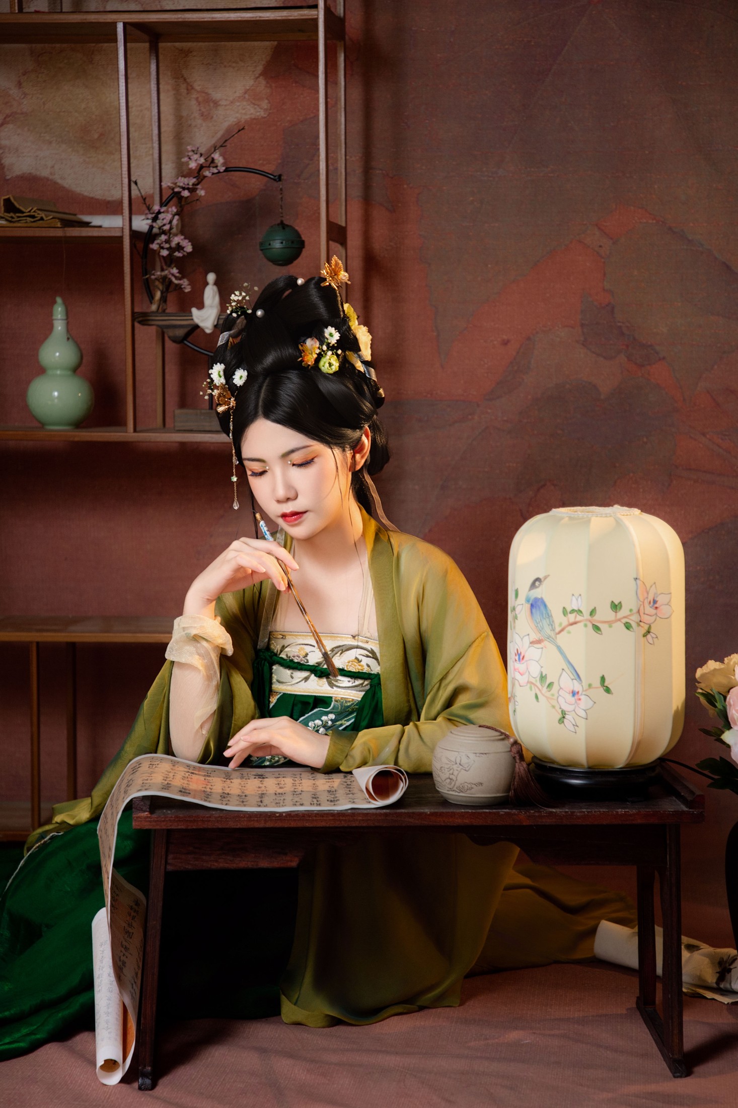 图片[5]-胖头鱼 – 《梧桐深院锁清秋》[17P]-COS写真在线网