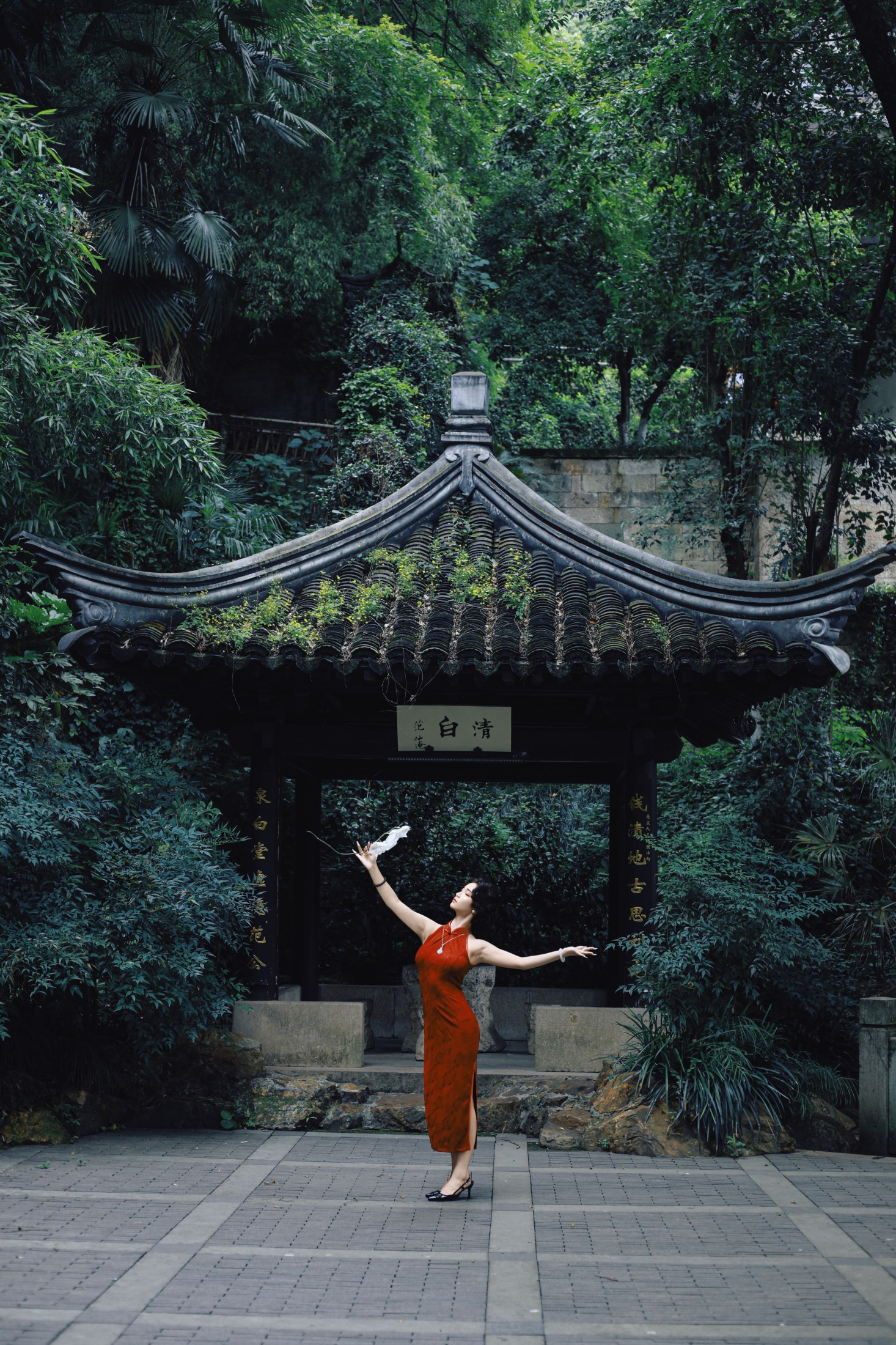 图片[3]-无语草莓 – 《旗袍手推波 江南东方美》[28P]-COS写真在线网