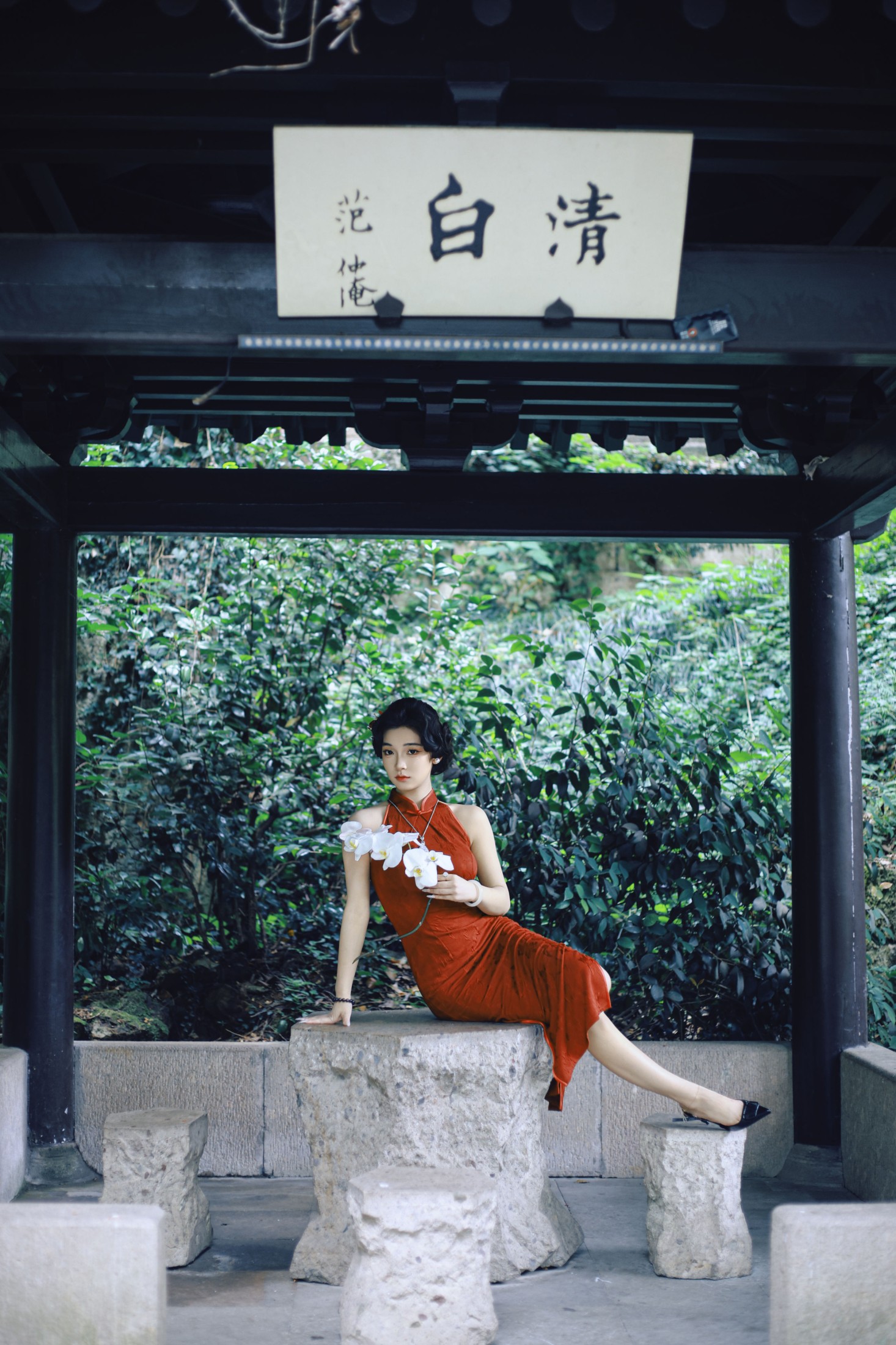 图片[5]-无语草莓 – 《旗袍手推波 江南东方美》[28P]-COS写真在线网