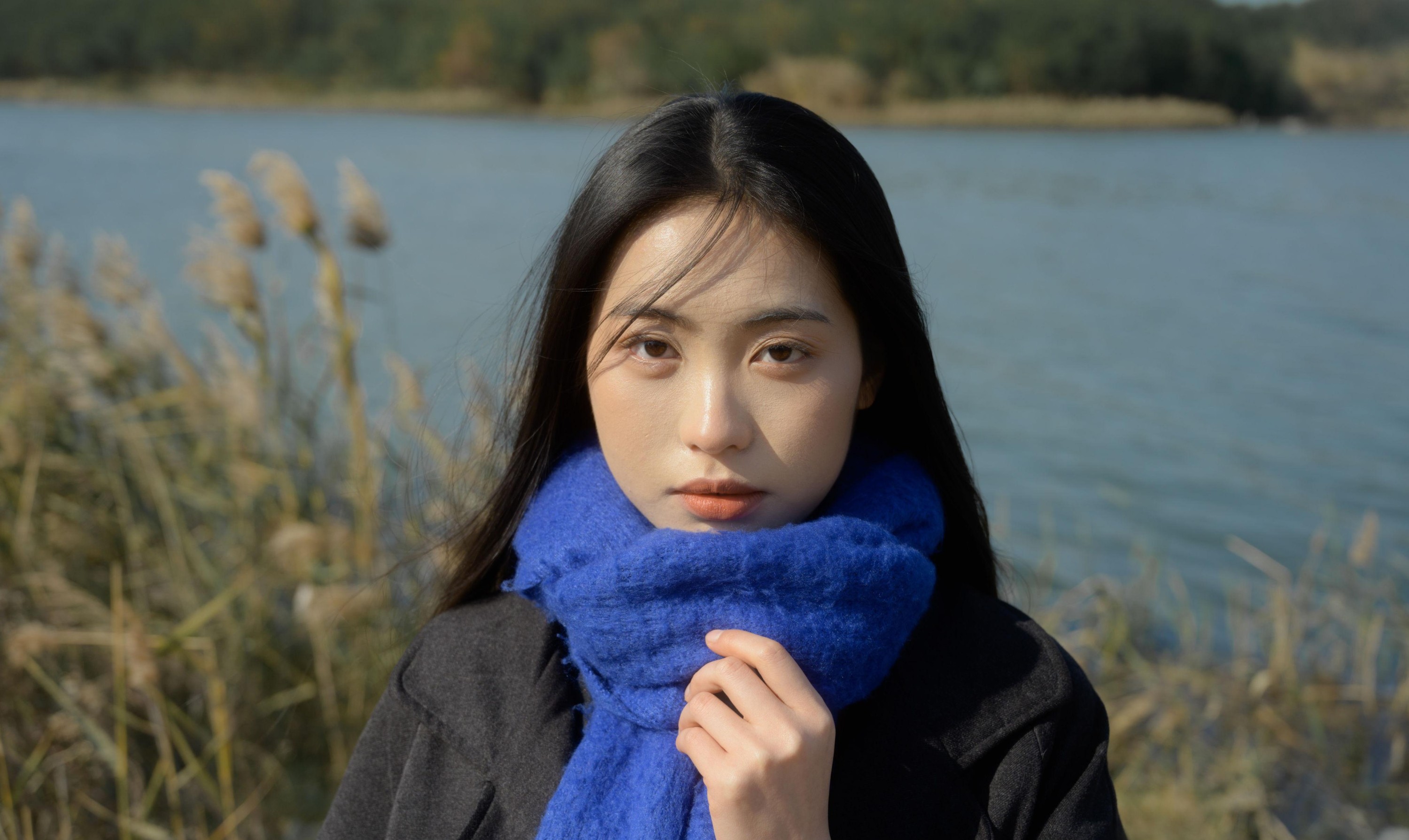 图片[2]-半个月亮 – 《冬天与芦苇》[17P]-COS写真在线网