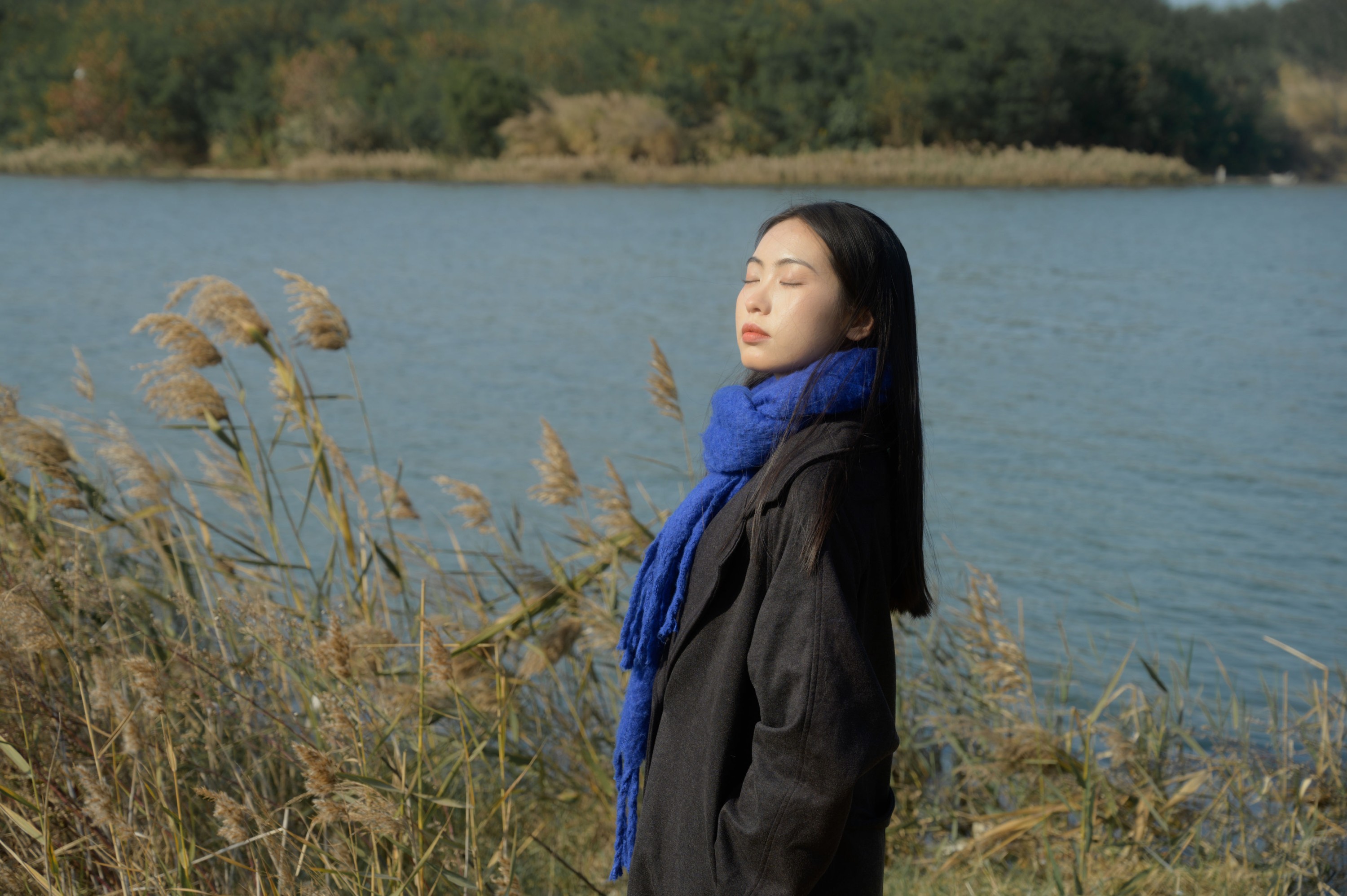 图片[3]-半个月亮 – 《冬天与芦苇》[17P]-COS写真在线网