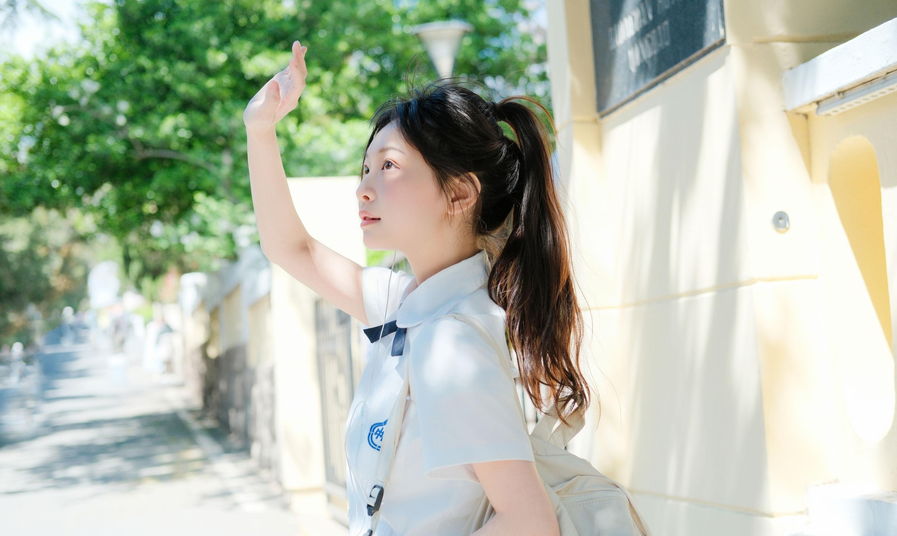 图片[2]-爱拍侧脸的小象 – 《等你下课》[19P]-COS写真在线网