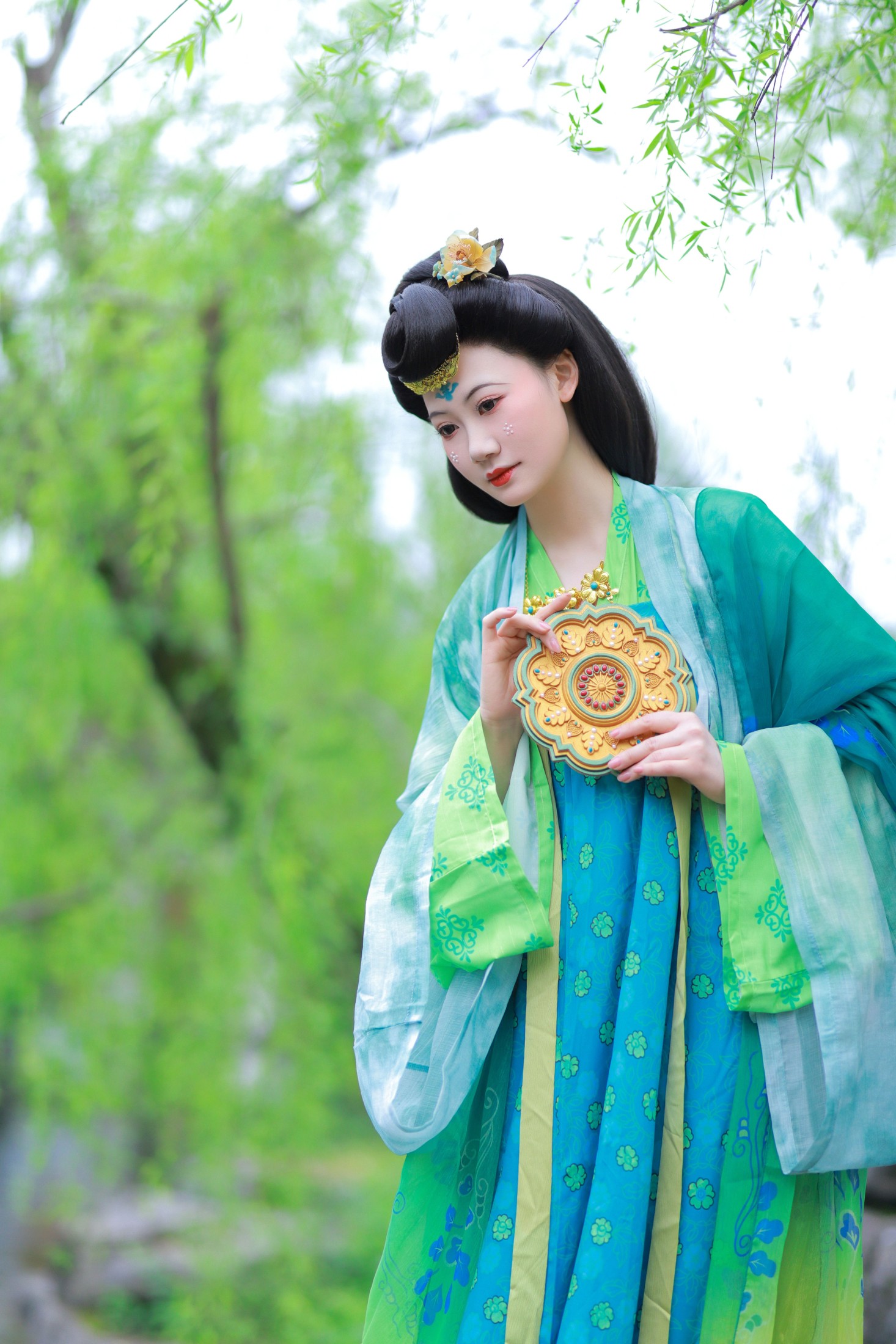 图片[2]-二二二由 – 《曲江池畔柳如烟》[16P]-COS写真在线网