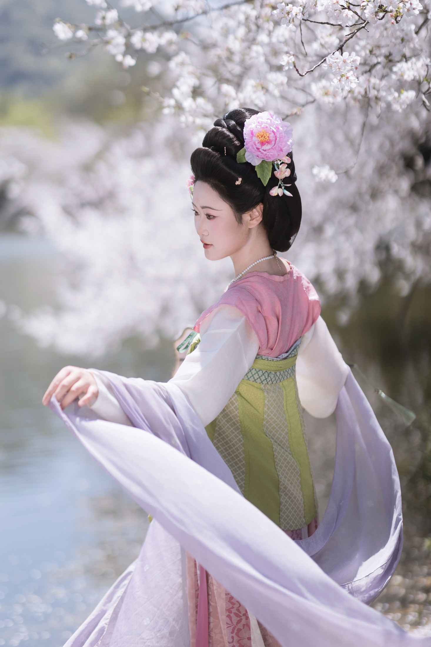 图片[4]-是霜泠吖 – 《踏春赏樱》[66P]-COS写真在线网