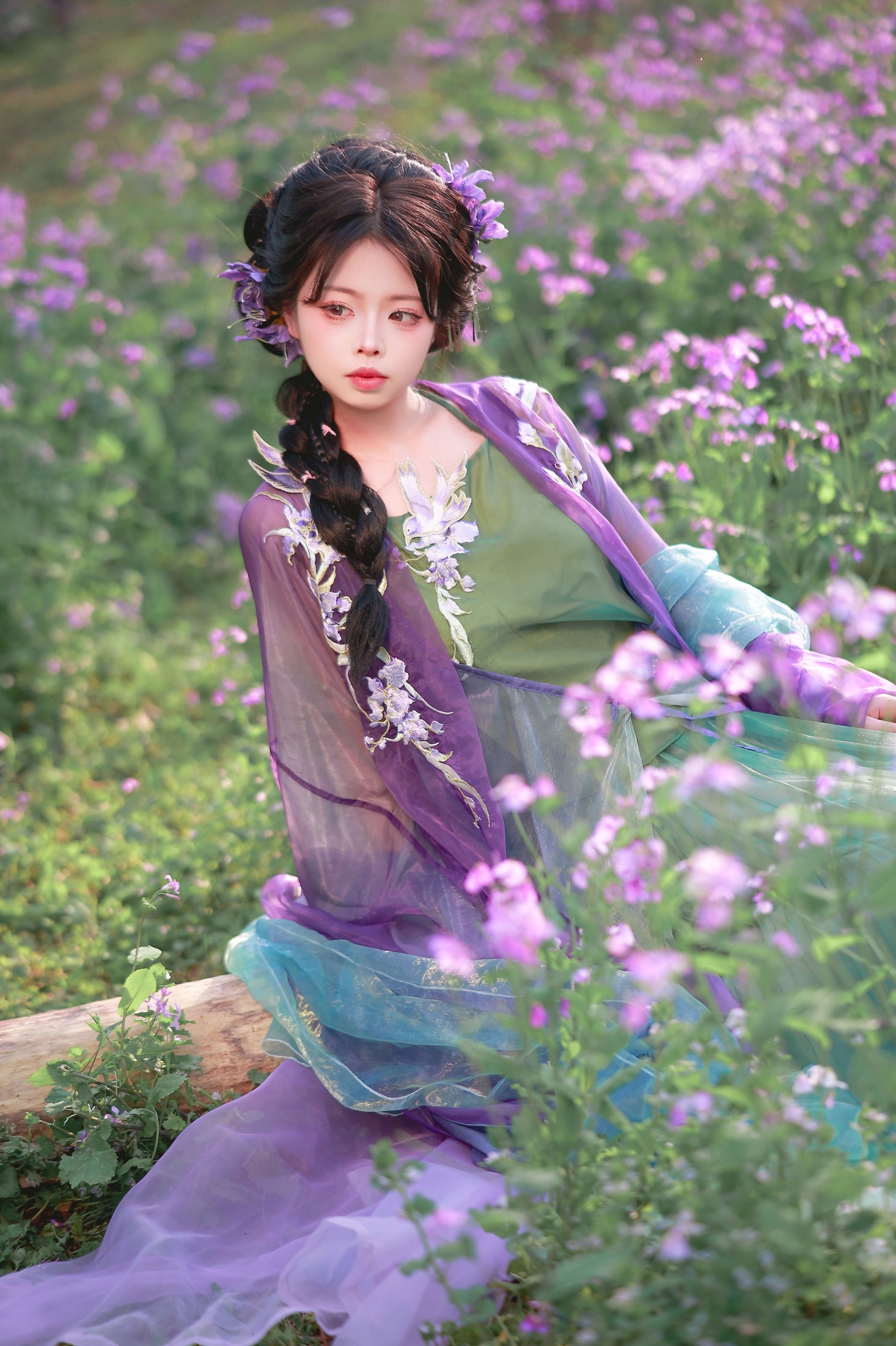 图片[3]-肥肥 – 《二月兰》[14P]-COS写真在线网