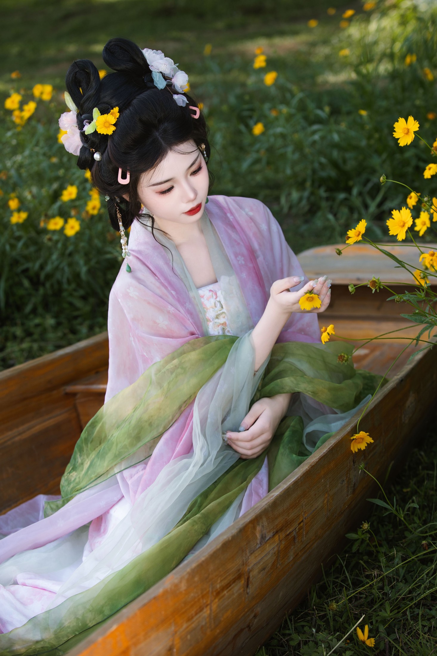 图片[4]-半日闲 – 《春日宴》[15P]-COS写真在线网