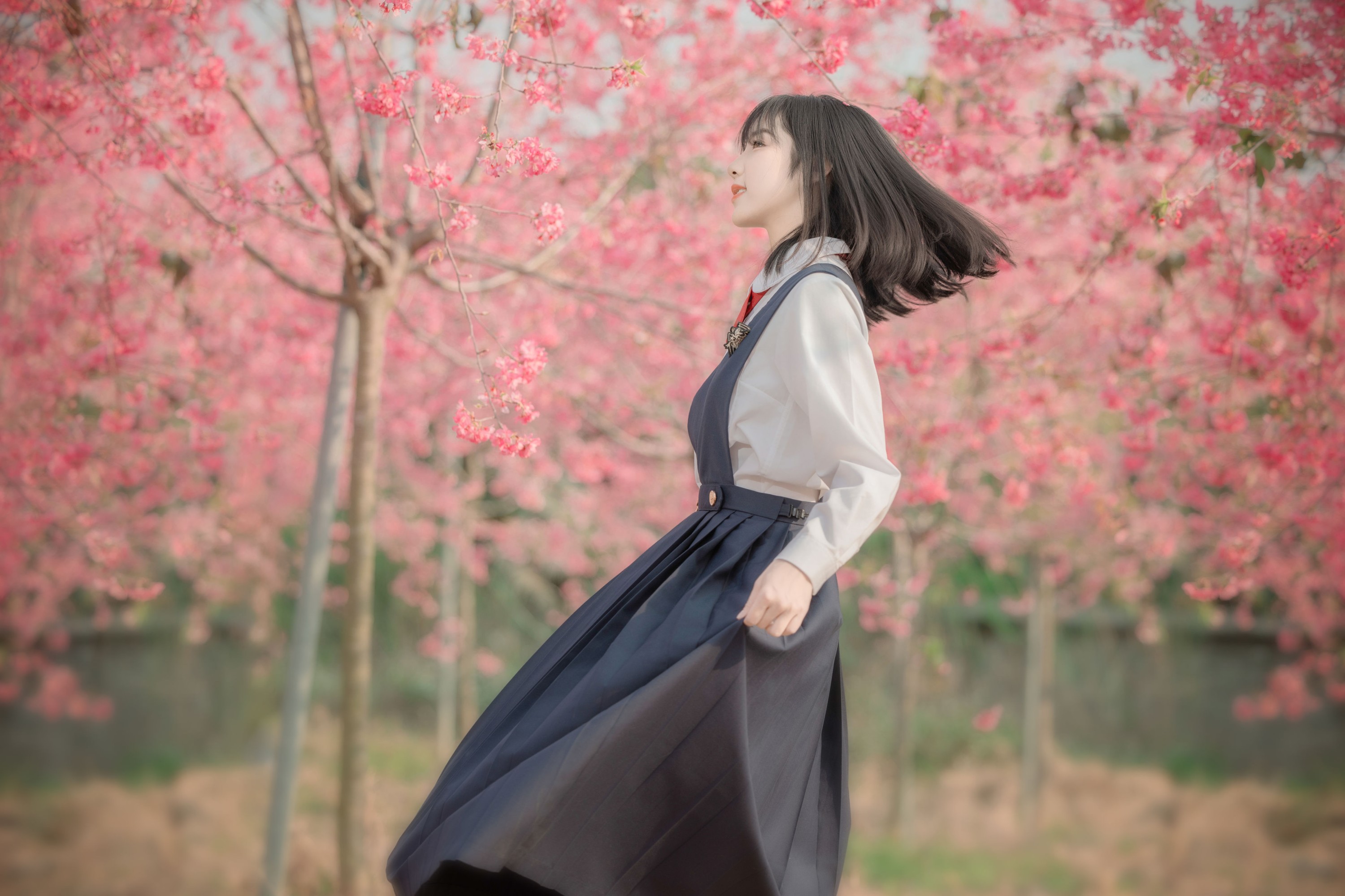 图片[3]-简小橙 – 《樱花树下》[27P]-COS写真在线网