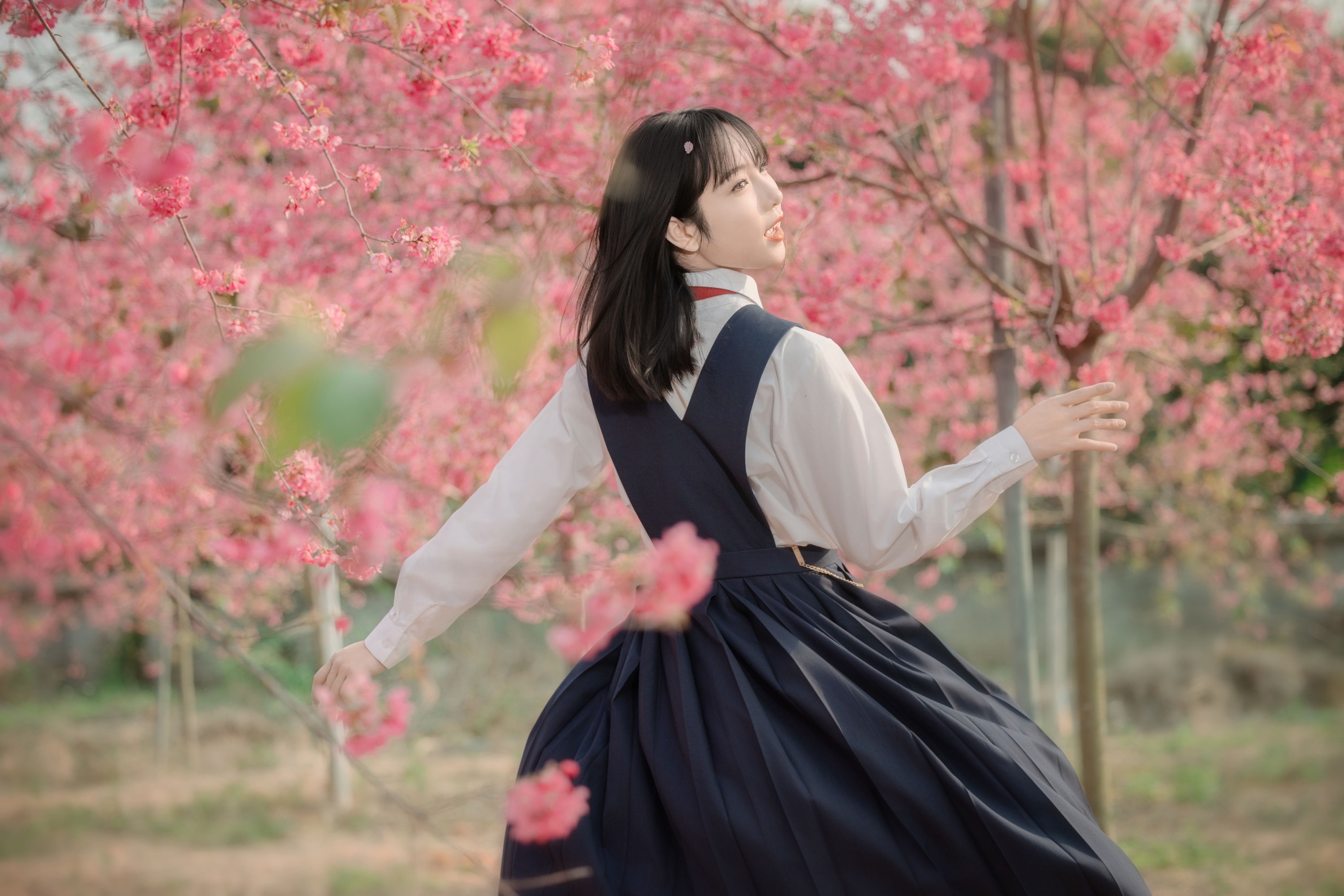 图片[5]-简小橙 – 《樱花树下》[27P]-COS写真在线网