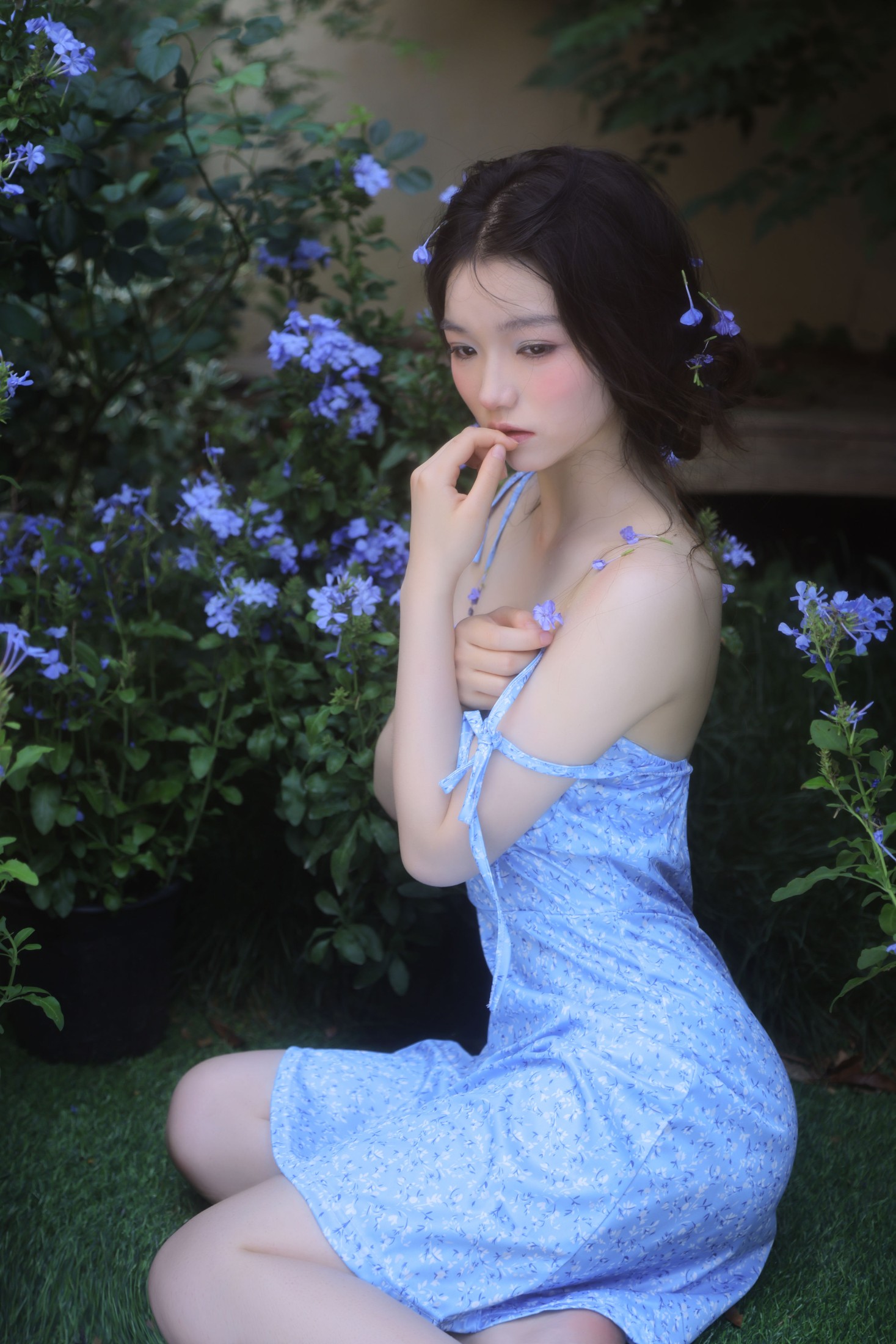 图片[6]-不是酱紫 – 《蓝雪花少女》[22P]-COS写真在线网