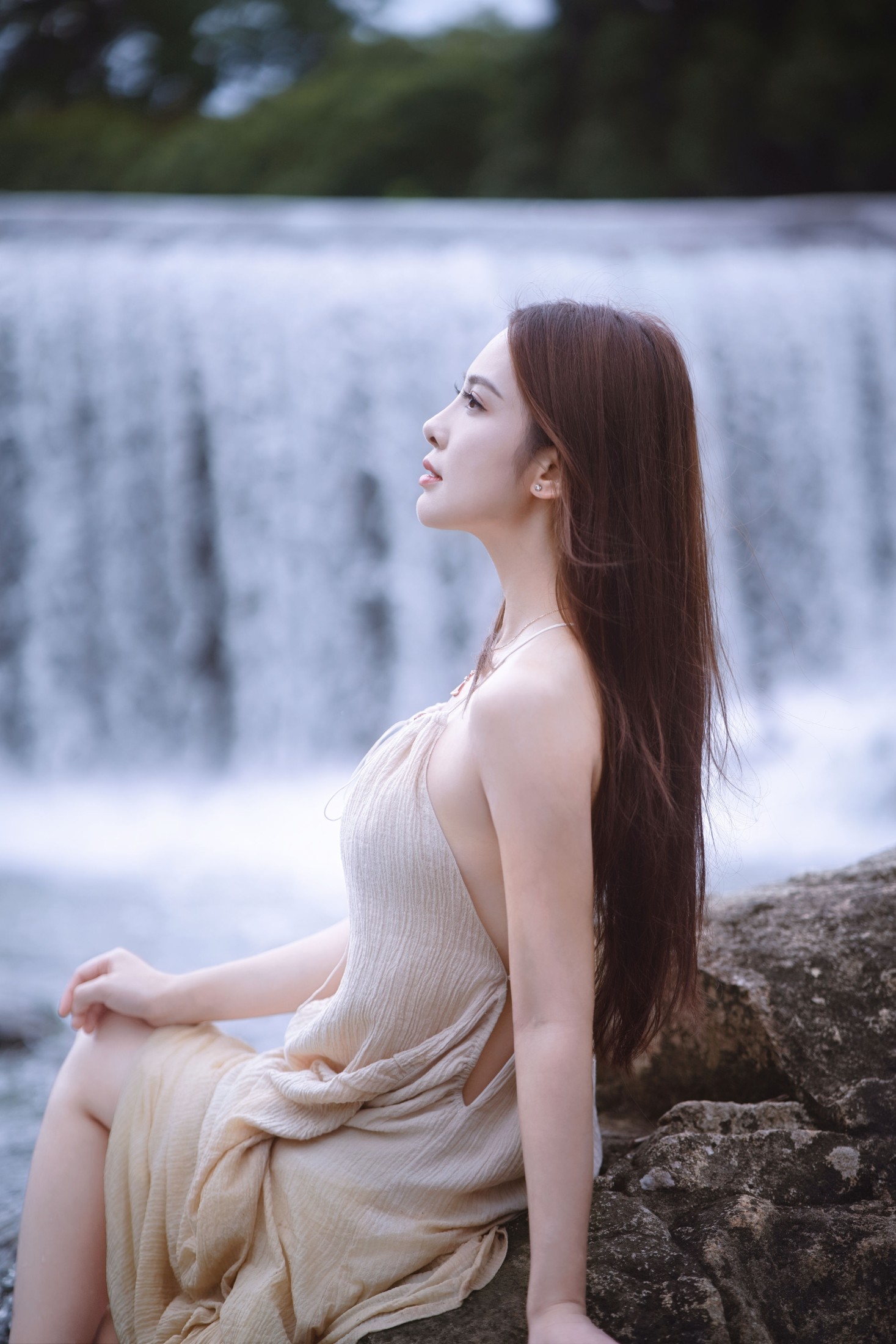 图片[6]-颖儿YY – 《瀑边仙踪：麻裙少女的秘境》[42P]-COS写真在线网