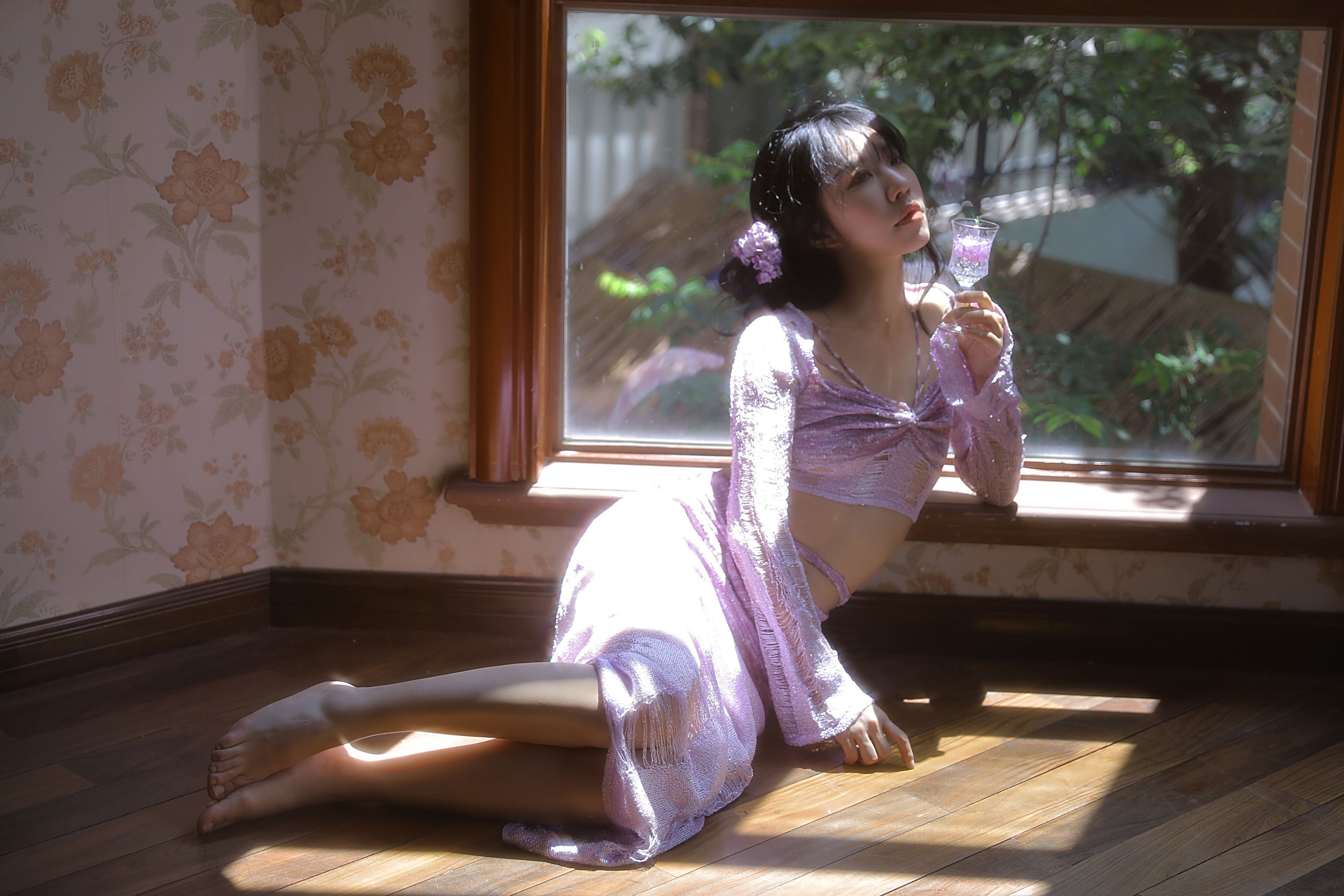 图片[4]-Wendy园子模特 – 《椿蝶》[16P]-COS写真在线网