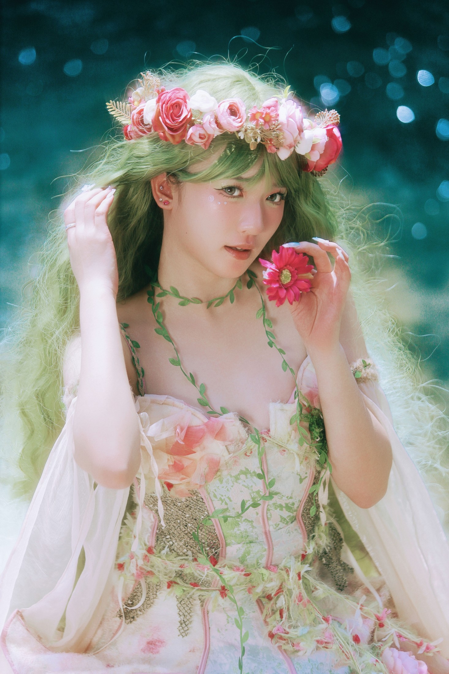 图片[5]-鬼鬼 – 《花神之约》[17P]-COS写真在线网